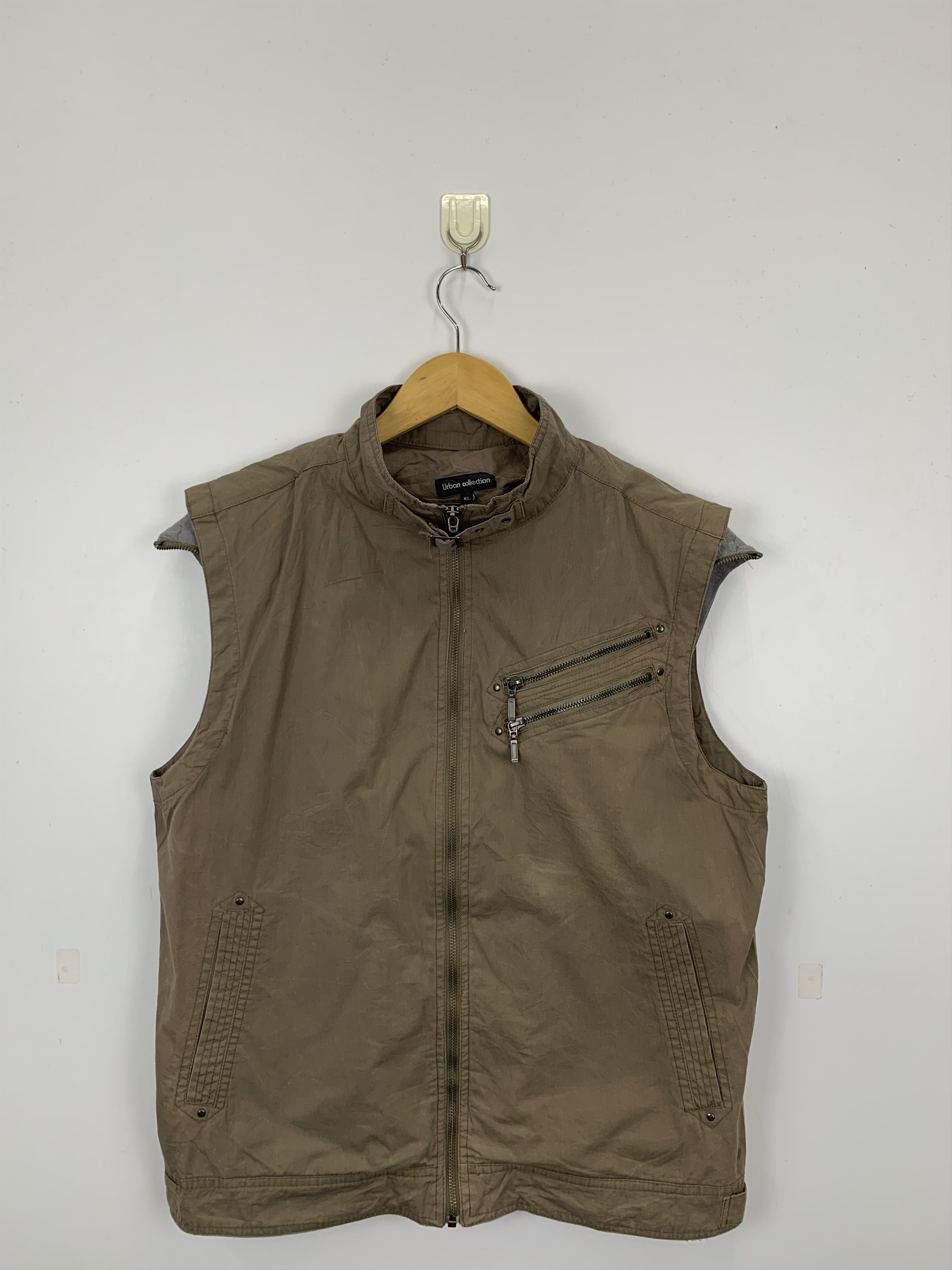 Japanese Brand Vintage Urban Classic Vest J0827 Size US XL / EU 56 / 4 - 1 Thumbnail
