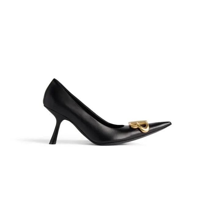 Balenciaga o1bcso1str0126 Flex BB 90mm Pumps in Black Size US 6 / IT 36 - 1 Thumbnail