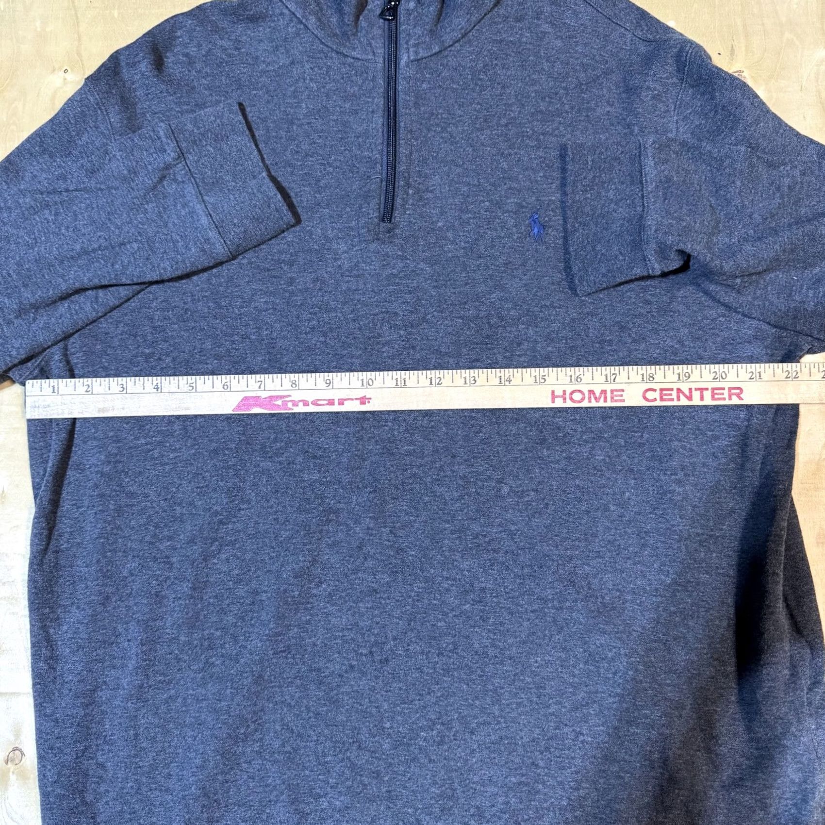 Polo Ralph Lauren Polo Ralph Lauren Pullover Mens XL Gray Quarter Zip Lightweight Sweater Casual Size US XL / EU 56 / 4 - 5 Thumbnail