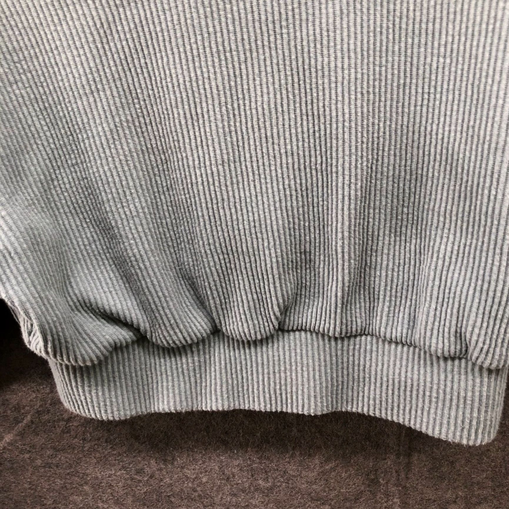 Vintage Bo+Tee Cropped Sweatshirt Womens XS Ribbed Crewneck Active Light Blue Teal Size XS / US 0-2 / IT 36-38 - 4 Thumbnail