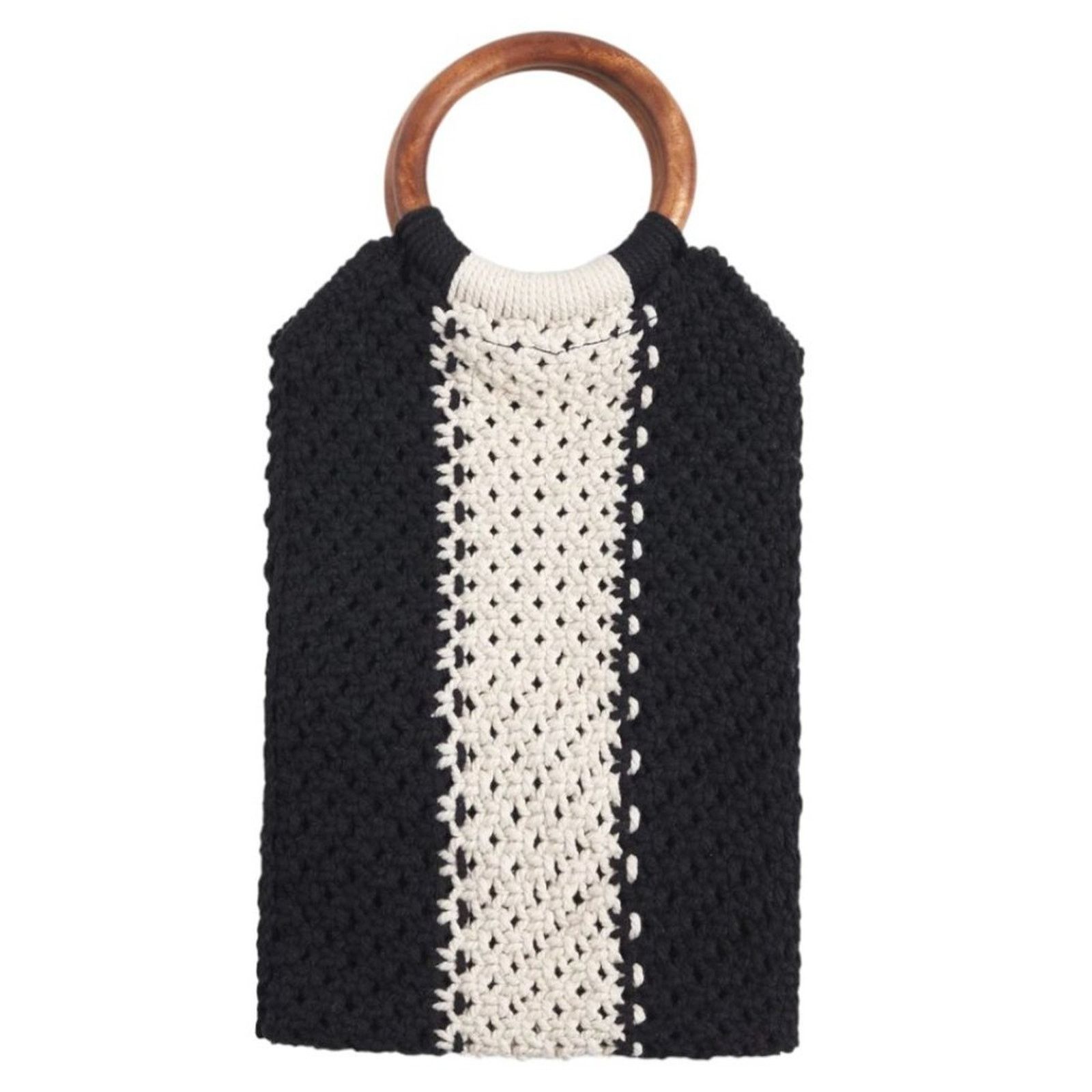 Other Laude The Label Gabby Mini Macrame Bag NWT $118 MSRP Size ONE SIZE - 1 Thumbnail