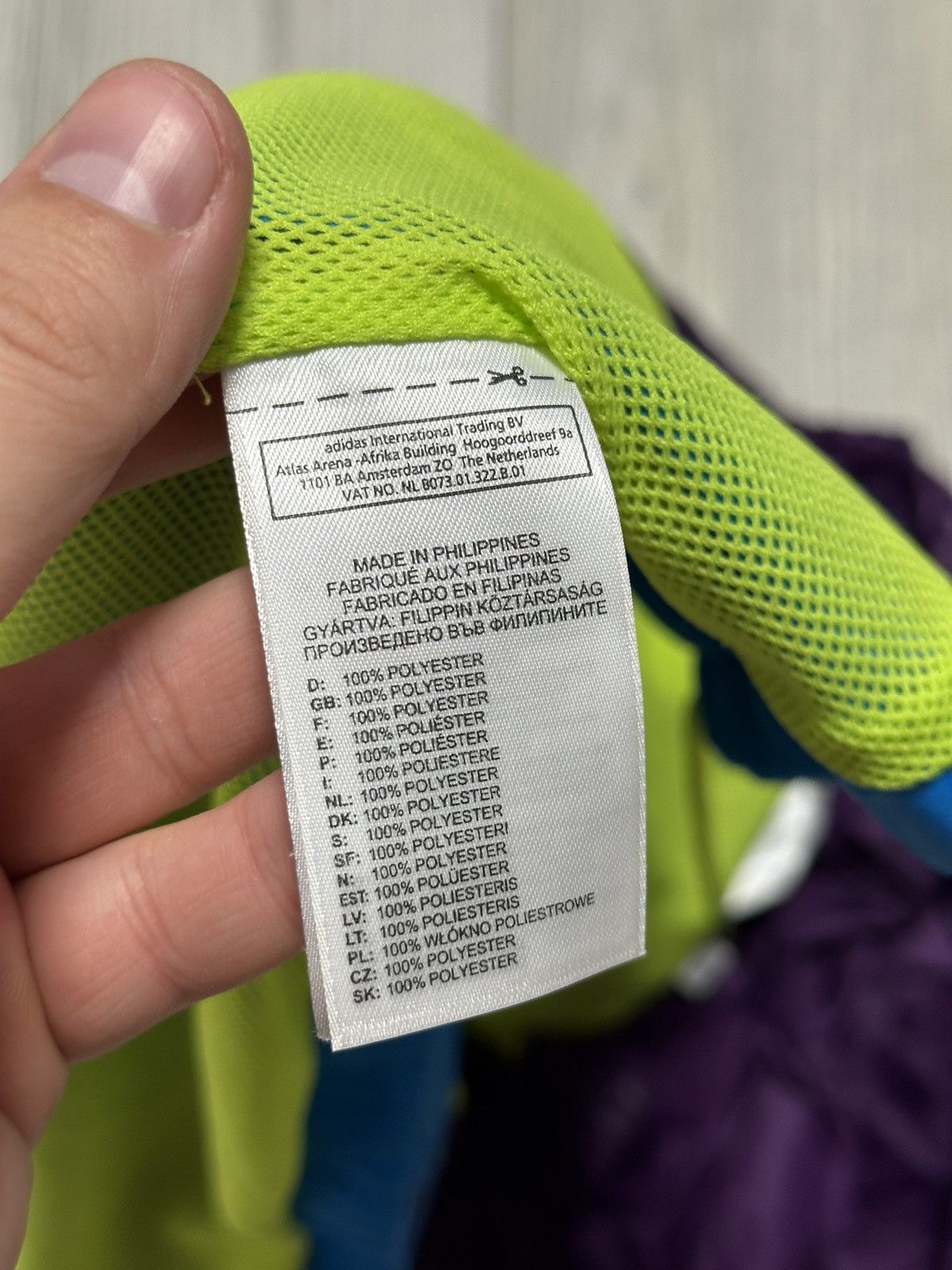 Adidas Adidas Windbreaker Multicolour 2009 Women's Jacket Size XL / US 12-14 / IT 48-50 - 8 Thumbnail