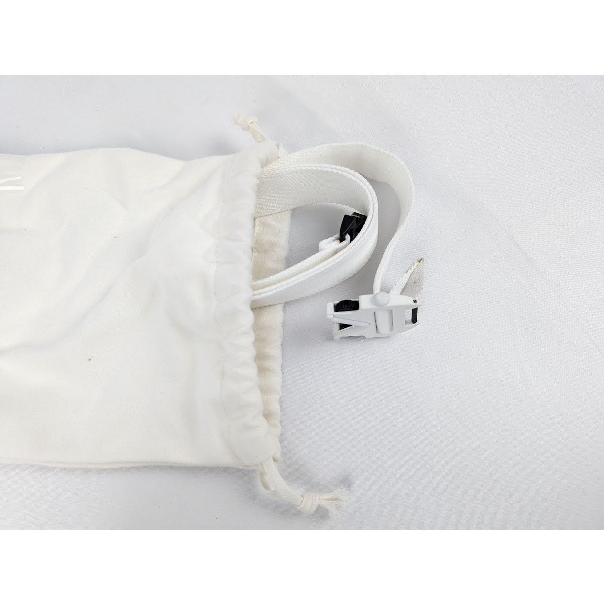 Bottega Veneta o1rshd1 Size: 95cm / Webbing Nappa Belt in White Size 36 - 21 Thumbnail