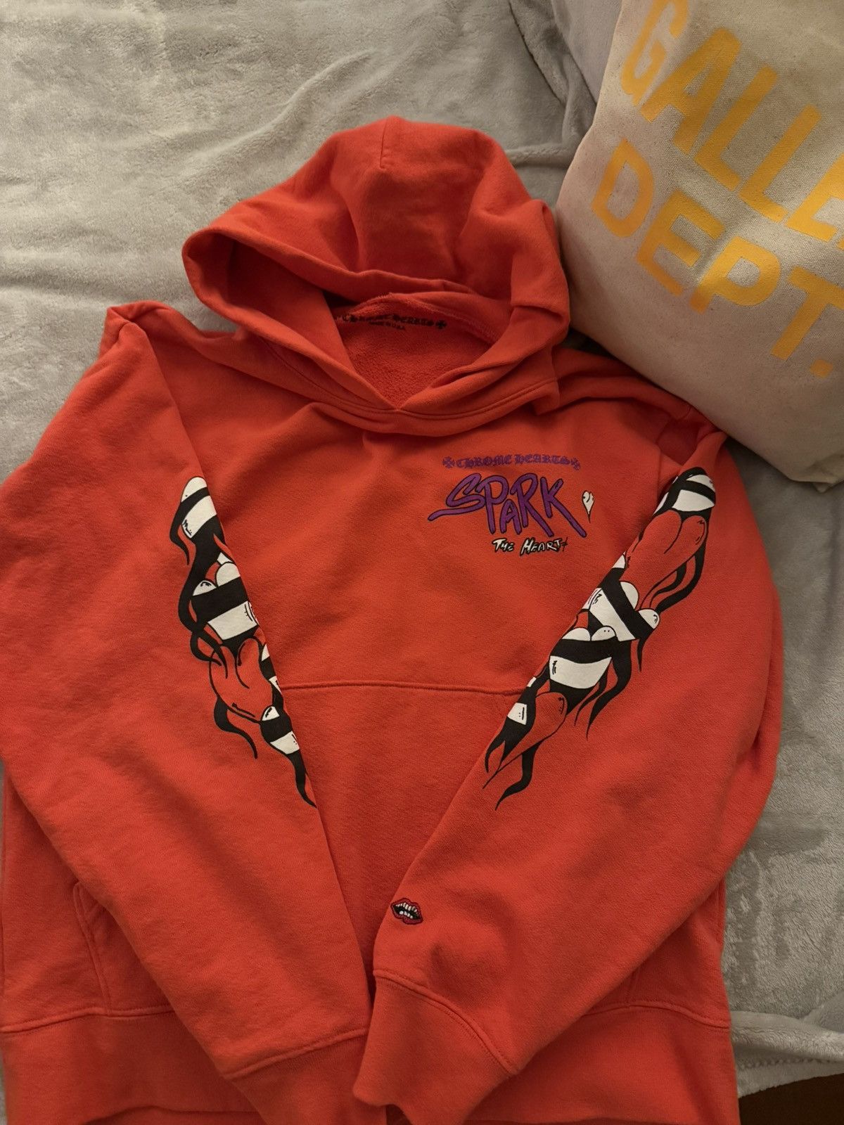 Chrome Hearts Chrome hearts x Matty Boy Sadistic Lipstick Hoodie Size US S / EU 44-46 / 1 - 2 Thumbnail