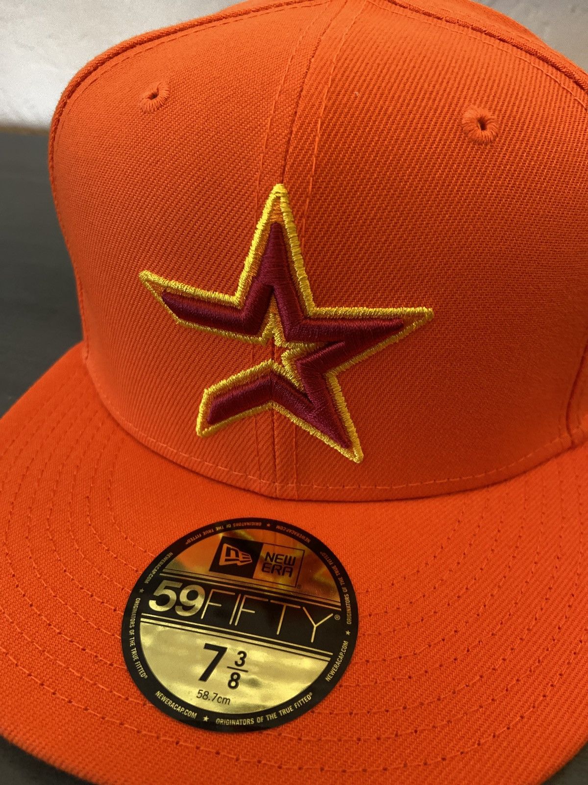 Hat Club × Lids × New Era Houston Astros New Era 59Fifty Hat 7 3/8 Daybreakers Size ONE SIZE - 8 Thumbnail