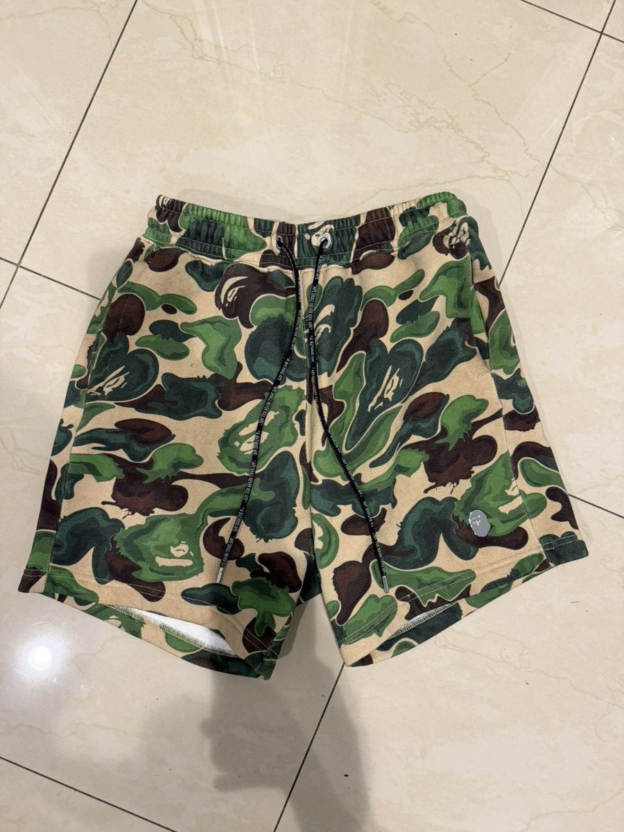 Bape BAPE A Bathing Ape 1st Camo Matching Set – Tee + Sweat Short Size US S / EU 44-46 / 1 - 2 Thumbnail