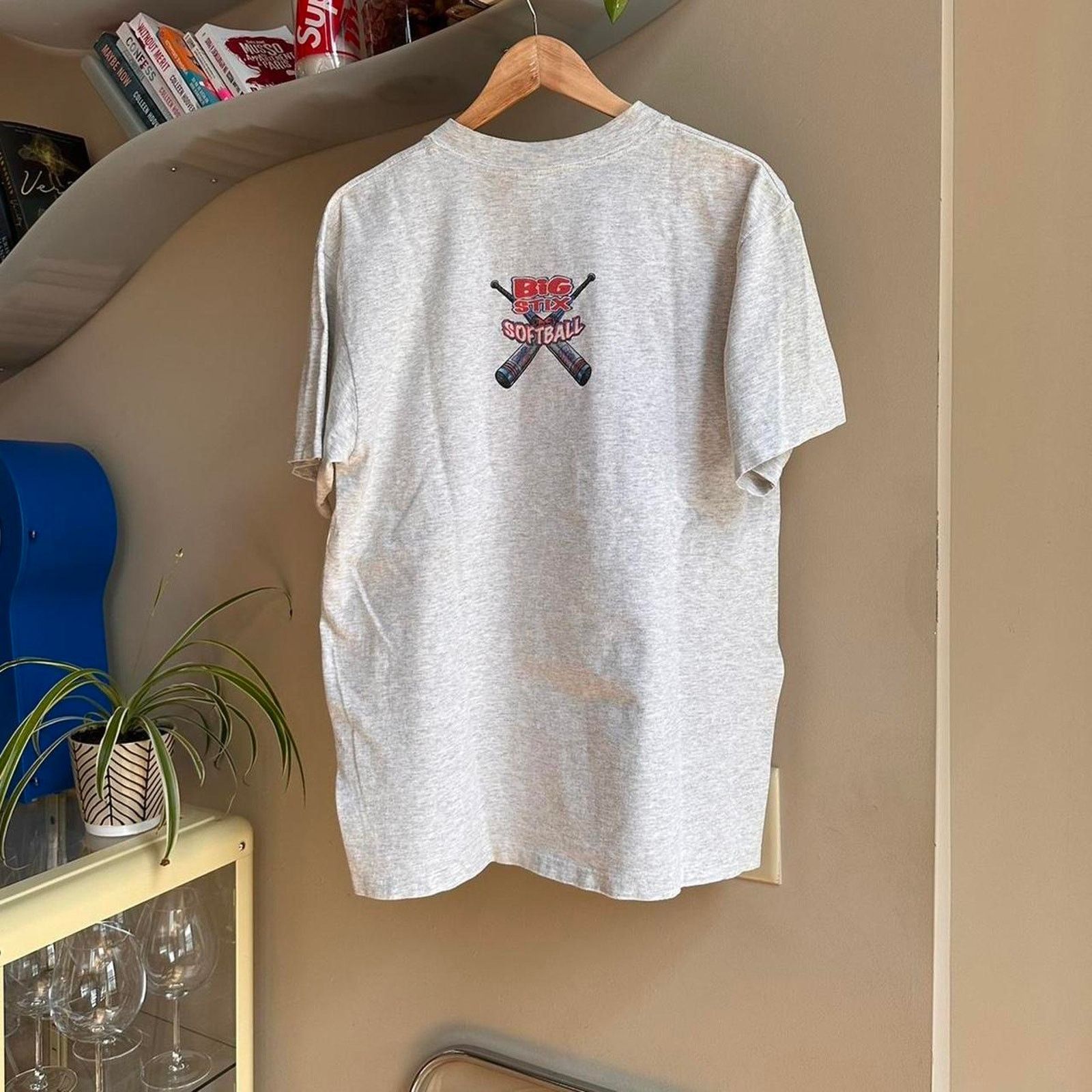 MLB × Vintage Vintage 1995 Big Stick Joe Blow Shirt Size US L / EU 52-54 / 3 - 6 Thumbnail
