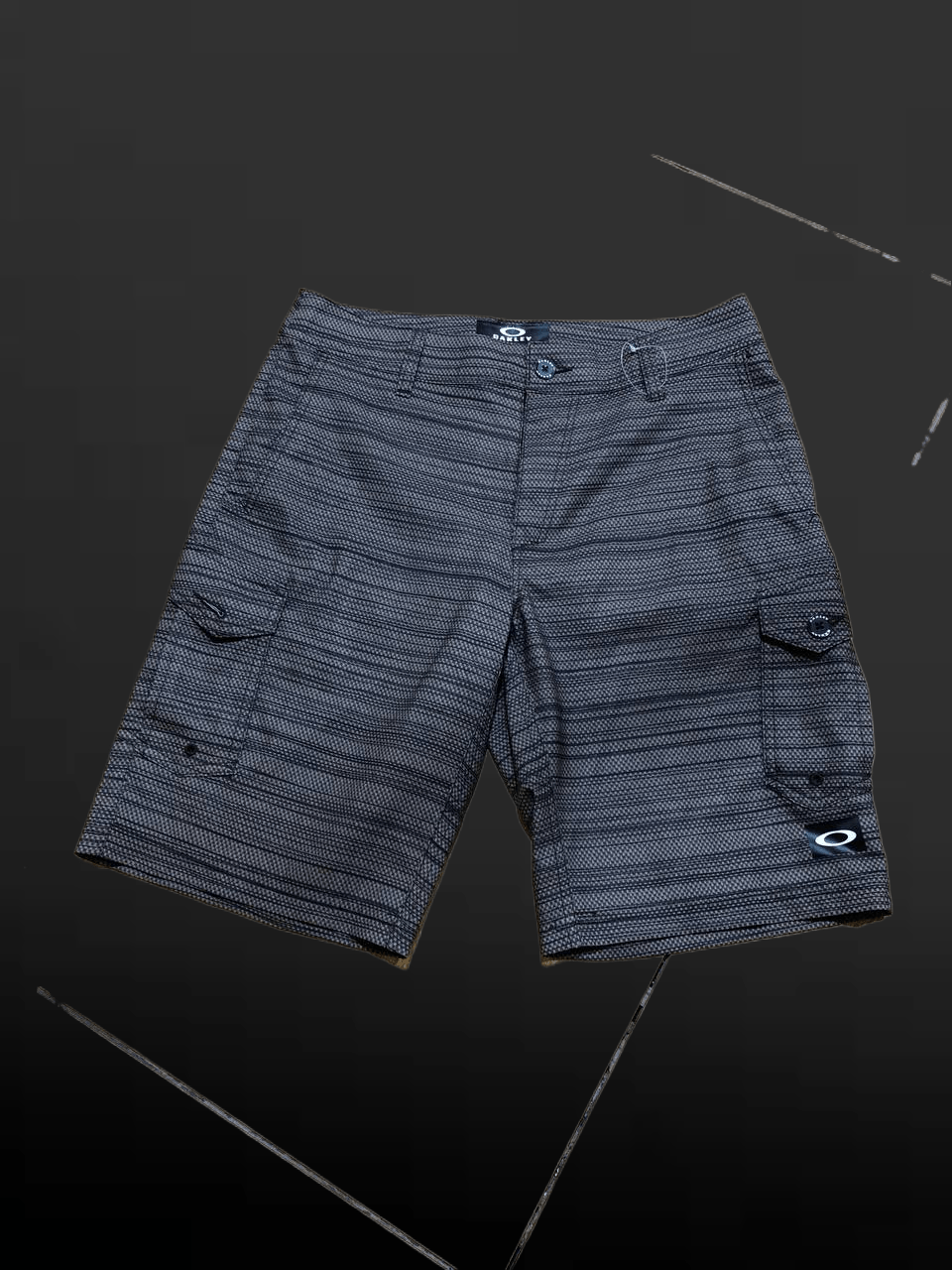 Oakley Oakley Men’s Navy Loose Fit Utility Work Cargo Shorts Size US 30 / EU 46 - 1 Thumbnail