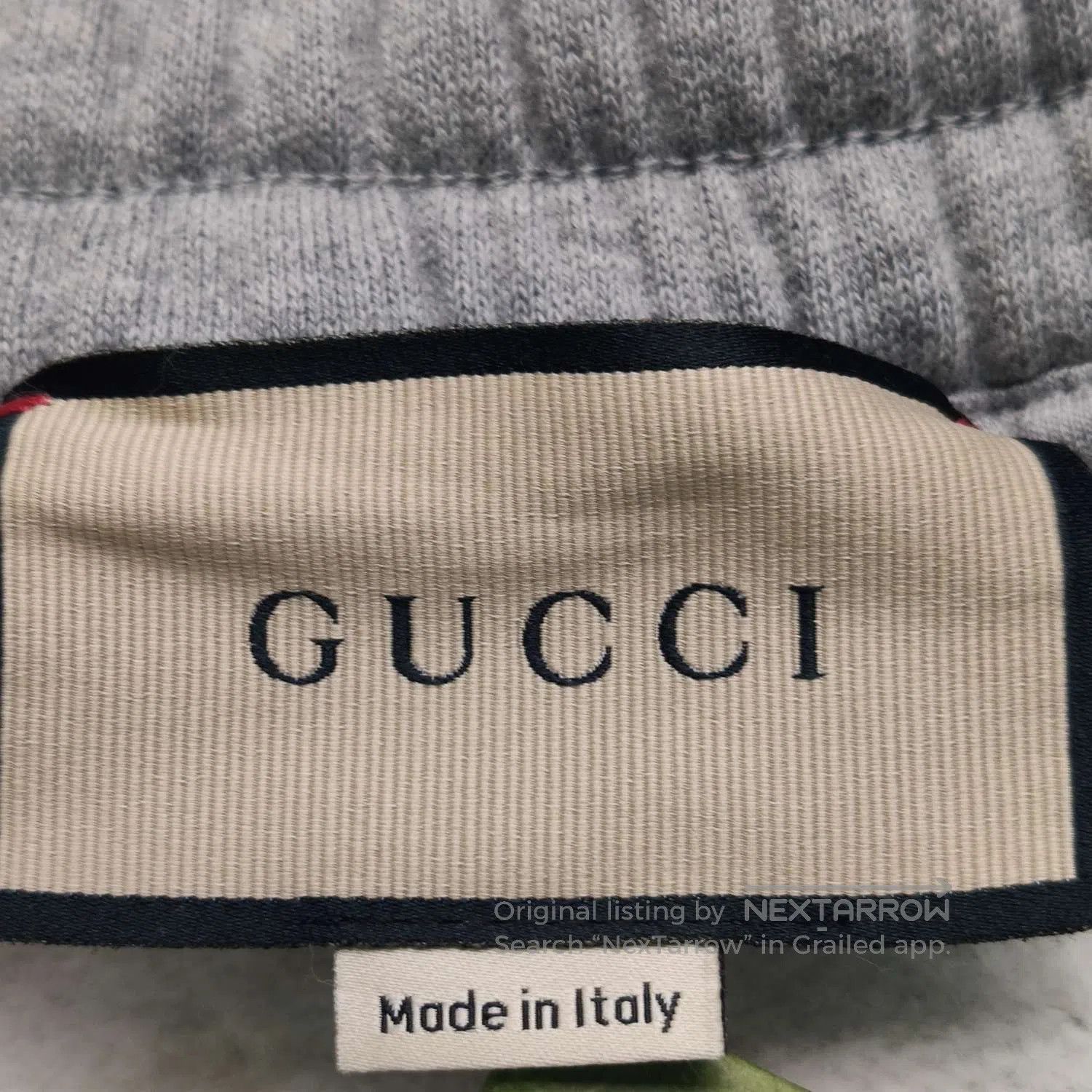 Gucci Gucci Gray Logo Cotton Sweatpants M Size. Size US 44 / EU 60 - 2 Thumbnail