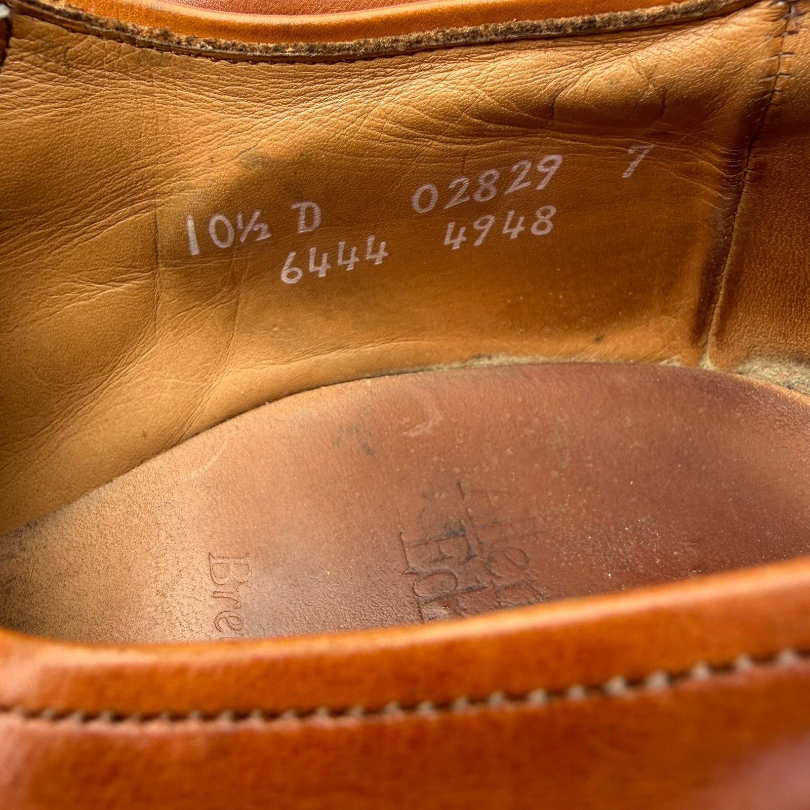 Allen Edmonds Allen Edmonds Brewster Derby Shoes Size 10.5D Tan Size US 10.5 / EU 43-44 - 4 Thumbnail