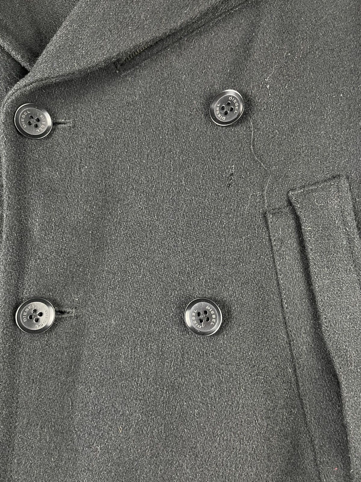 Diesel Diesel Avant Garde Military Double Breasted Wool Blend Coat Size US L / EU 52-54 / 3 - 6 Thumbnail