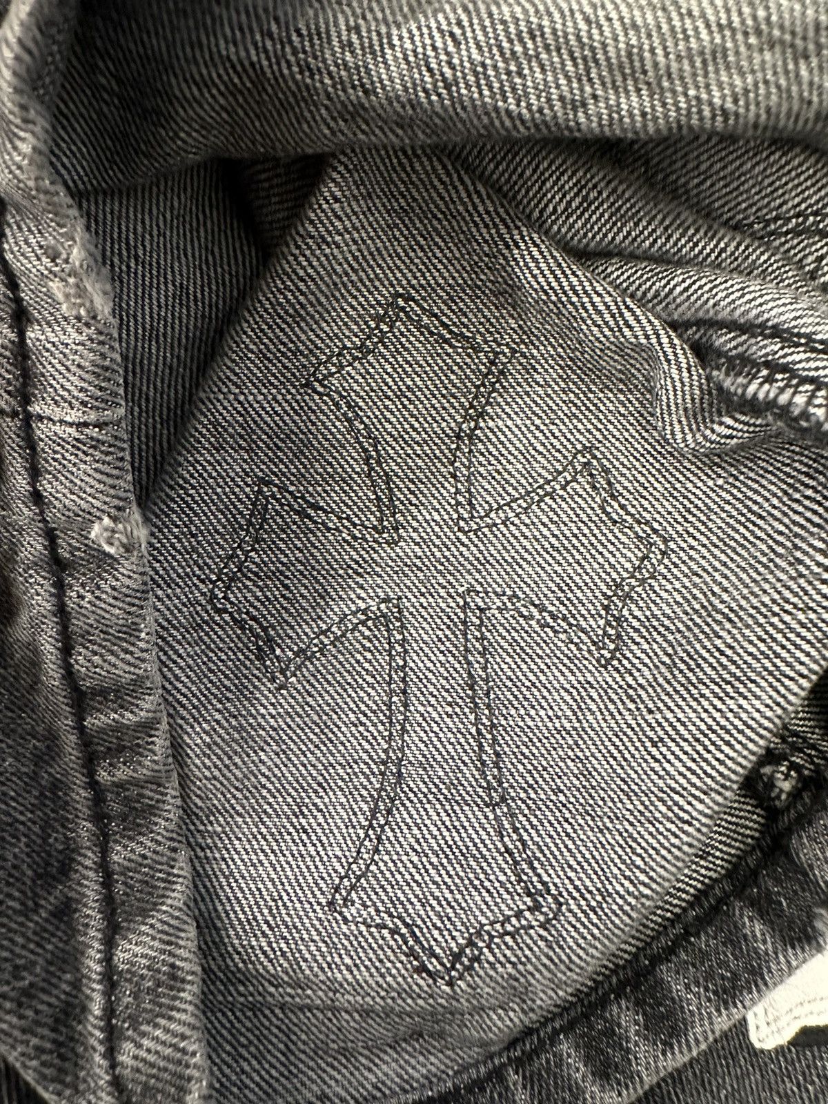 Chrome Hearts 🔥Chrome Hearts Grey Jeans with Patches🔥 Size US 38 / EU 54 - 6 Thumbnail