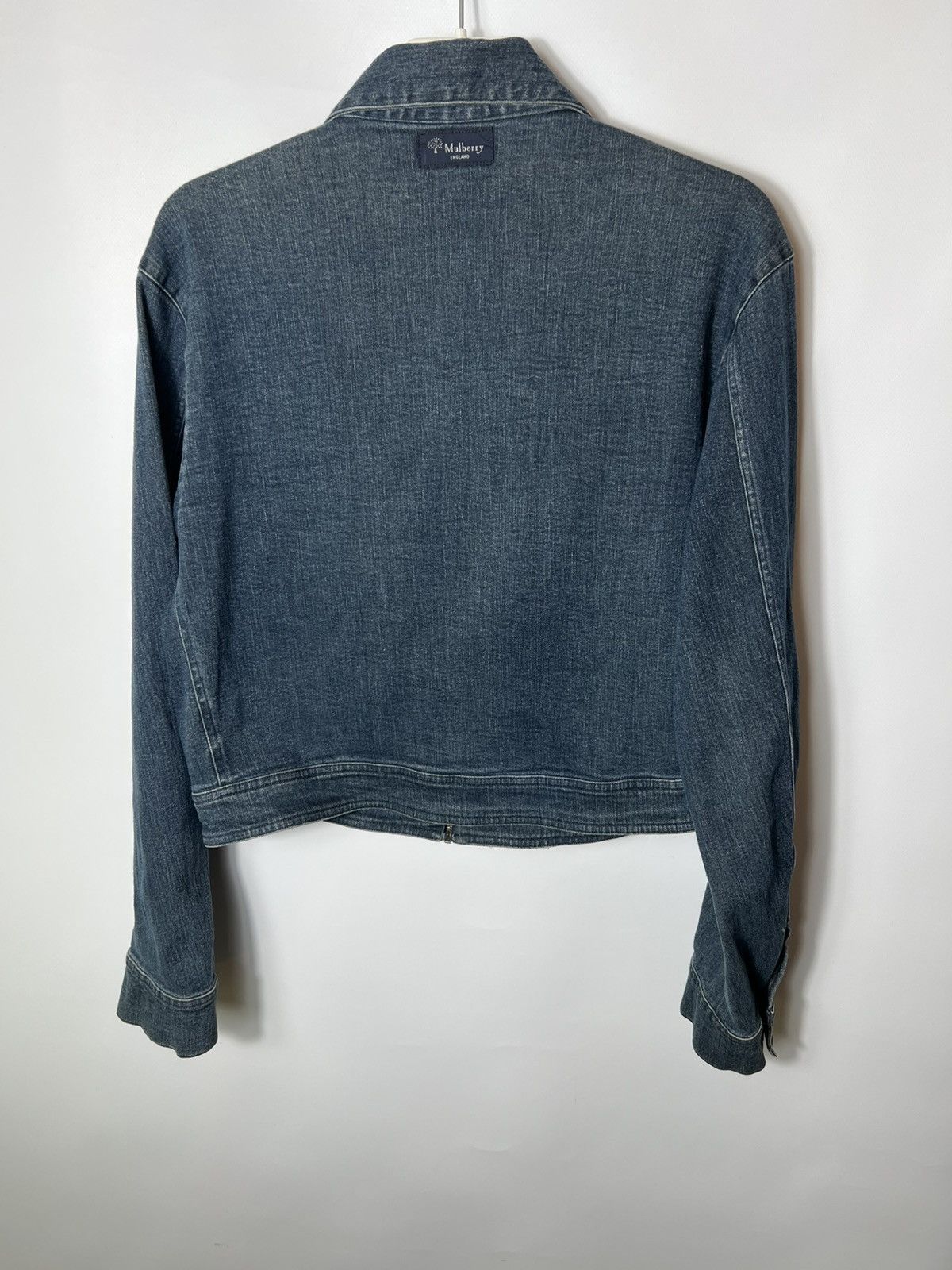 Mulberry Vintage luxury 90s y2k Mulberry Denim Jacket Size UK 12 Size M / US 6-8 / IT 42-44 - 15 Thumbnail