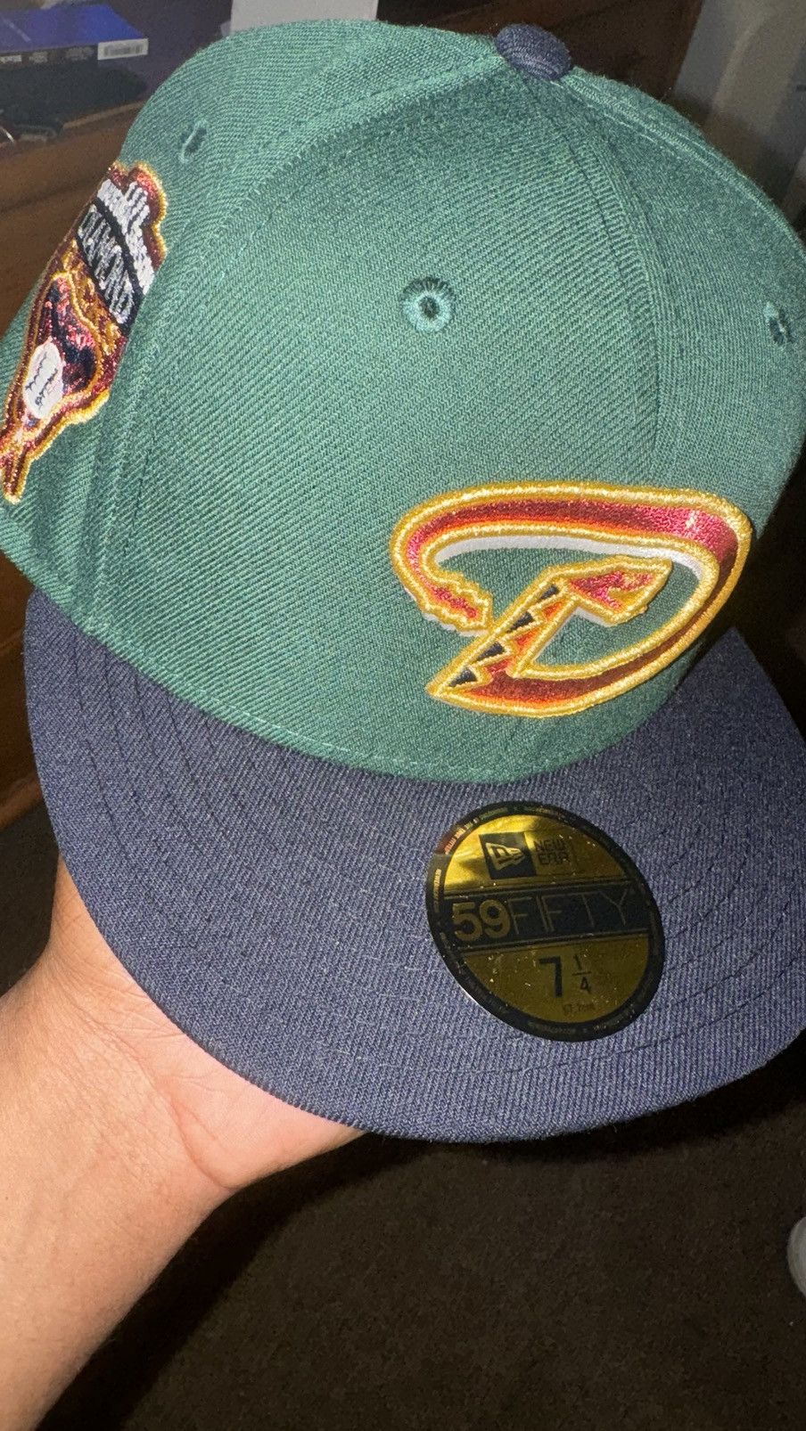 image of Hat Club x Myfitteds Arizona Diamondbacks 1/4 in Green, Men's