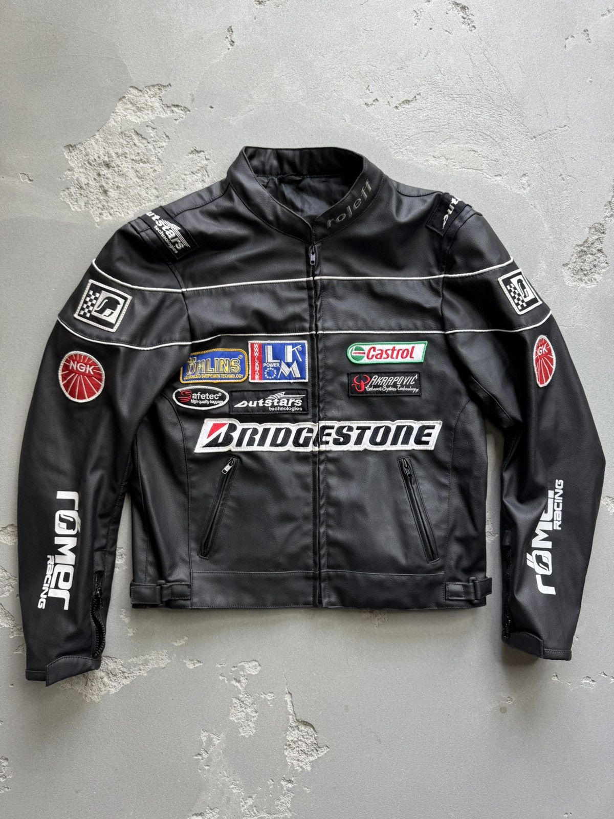 Other Vintage Racing Nascar Hype Jacket Y2k Bridgestone Castrol Size US L / EU 52-54 / 3 - 3 Thumbnail