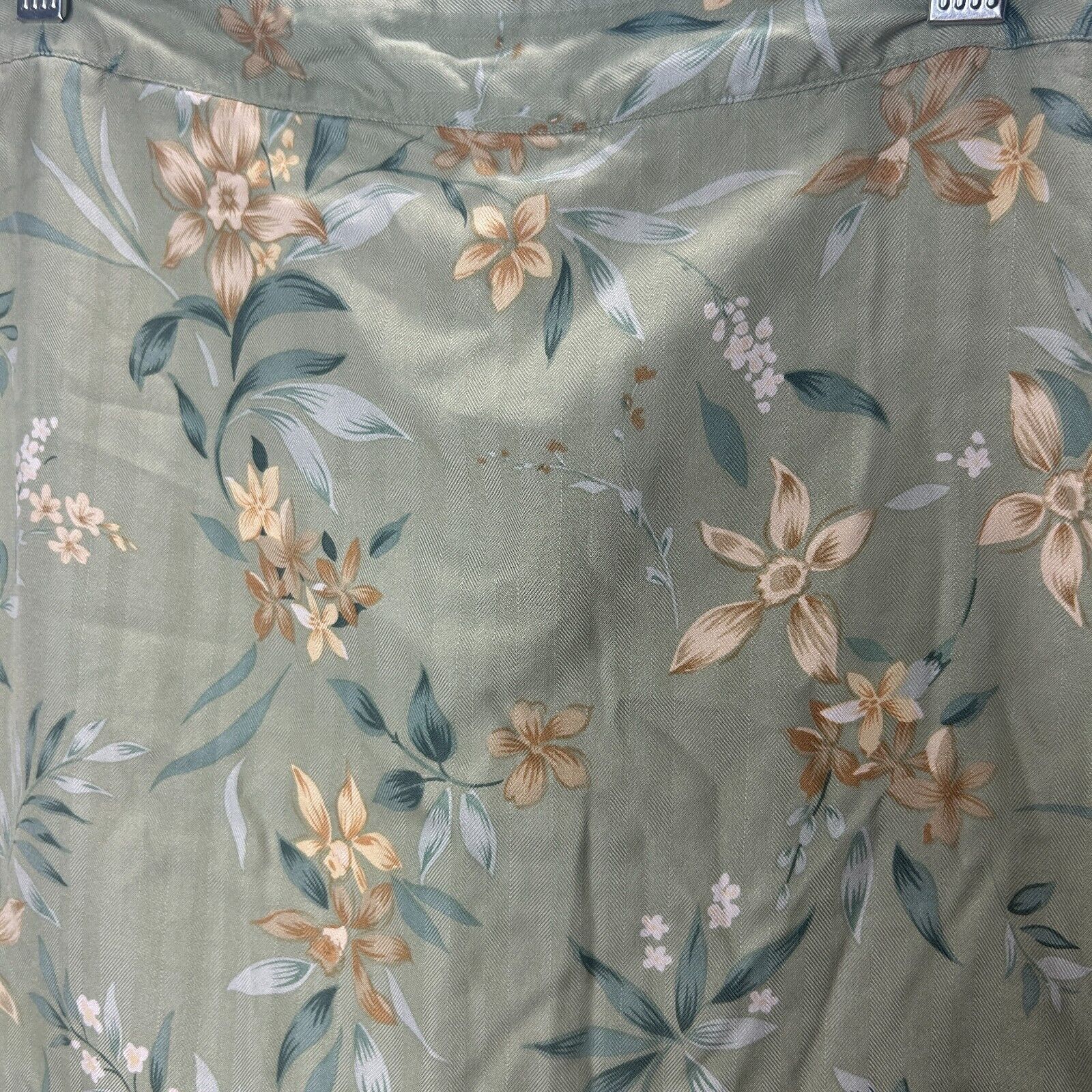 Other EP Pro Silk Green Yellow & Cream Floral Mini Skirt Skort 4 Size 27" / US 4 / IT 40 - 4 Thumbnail