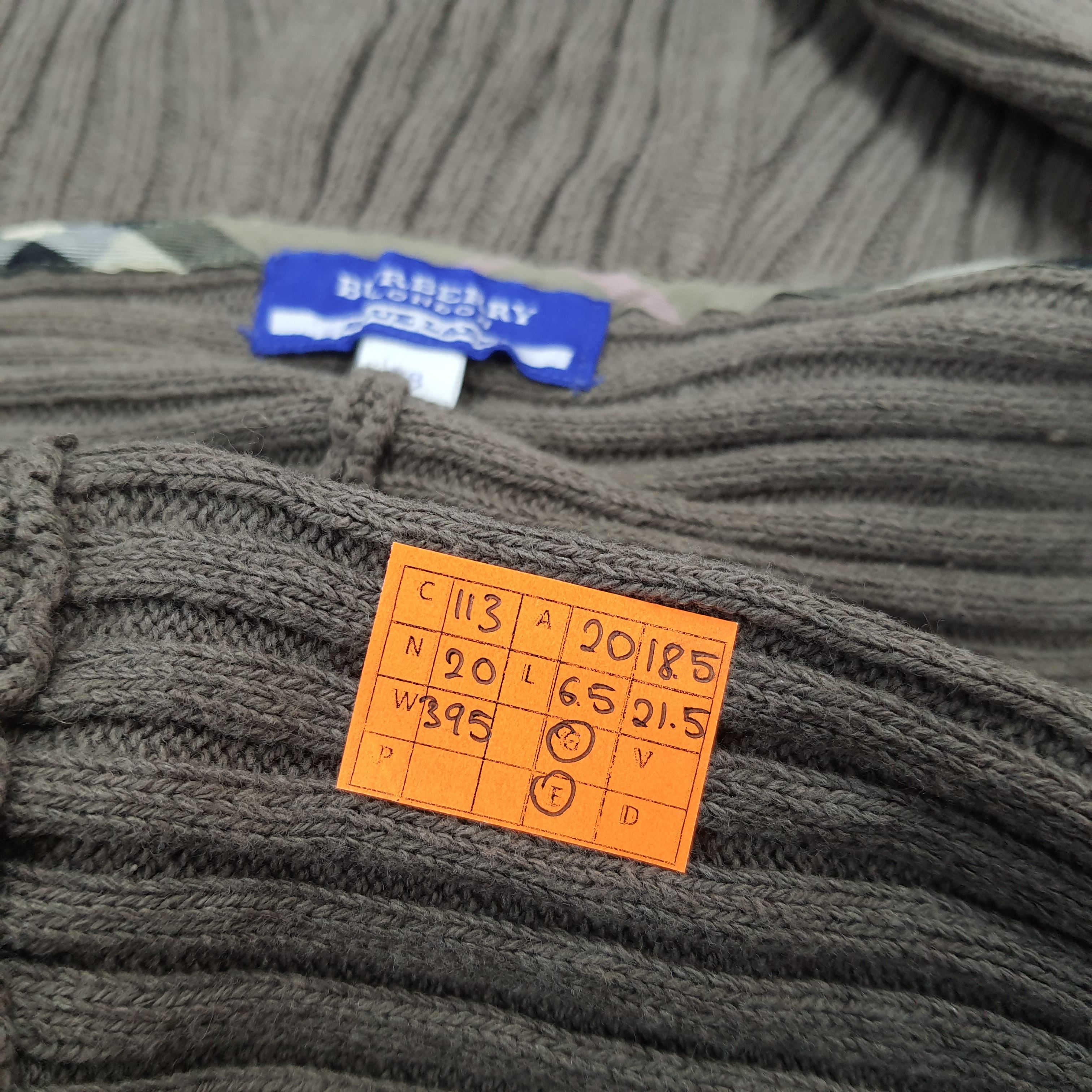 Burberry × Vintage Vintage Burberry Blue Label Cropped Sleeve Hoodies Size S / US 4 / IT 40 - 8 Thumbnail