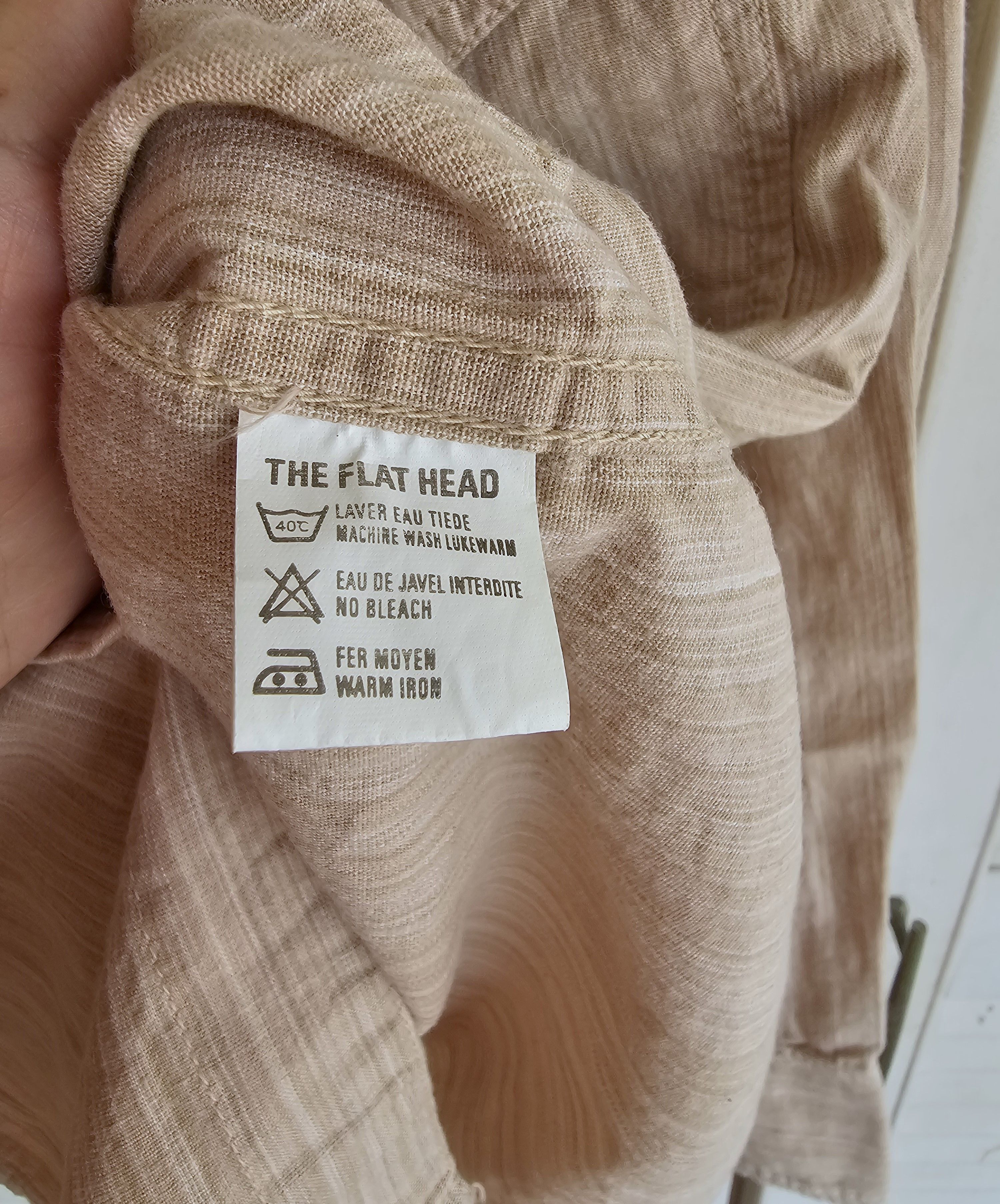 The Flat Head The Flat Head Long Sleeve Pearl Snap Brown Size US S / EU 44-46 / 1 - 7 Thumbnail