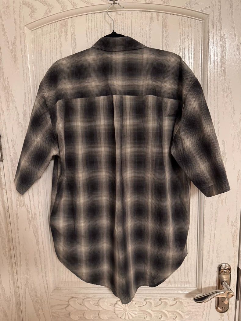Our Legacy Our Legacy Jointed grid short-sleeved shirt Size US M / EU 48-50 / 2 - 2 Thumbnail
