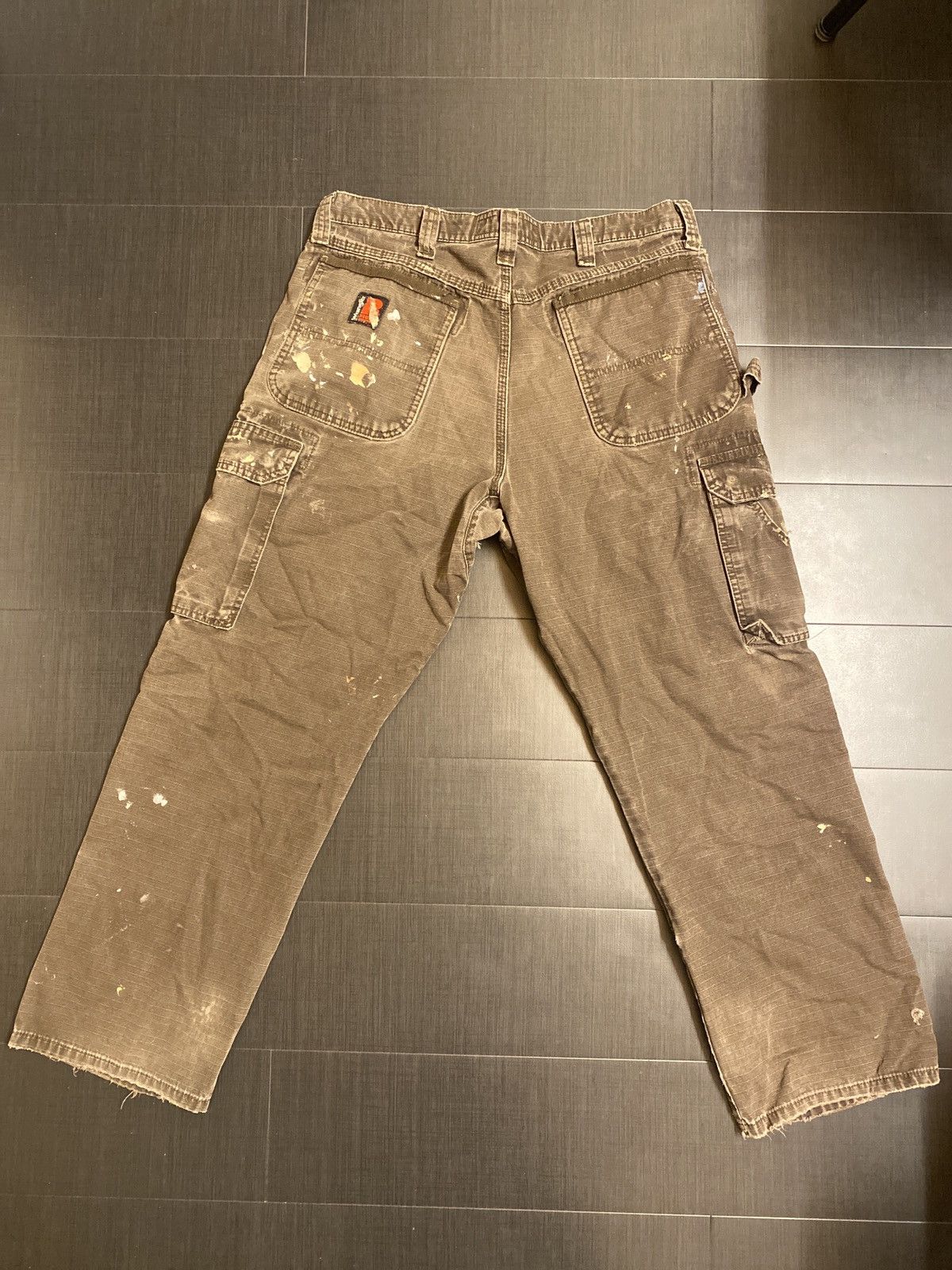 Vintage × Wrangler Vintage Paint Splatter Wrangler Jeans Size US 34 / EU 50 - 2 Thumbnail