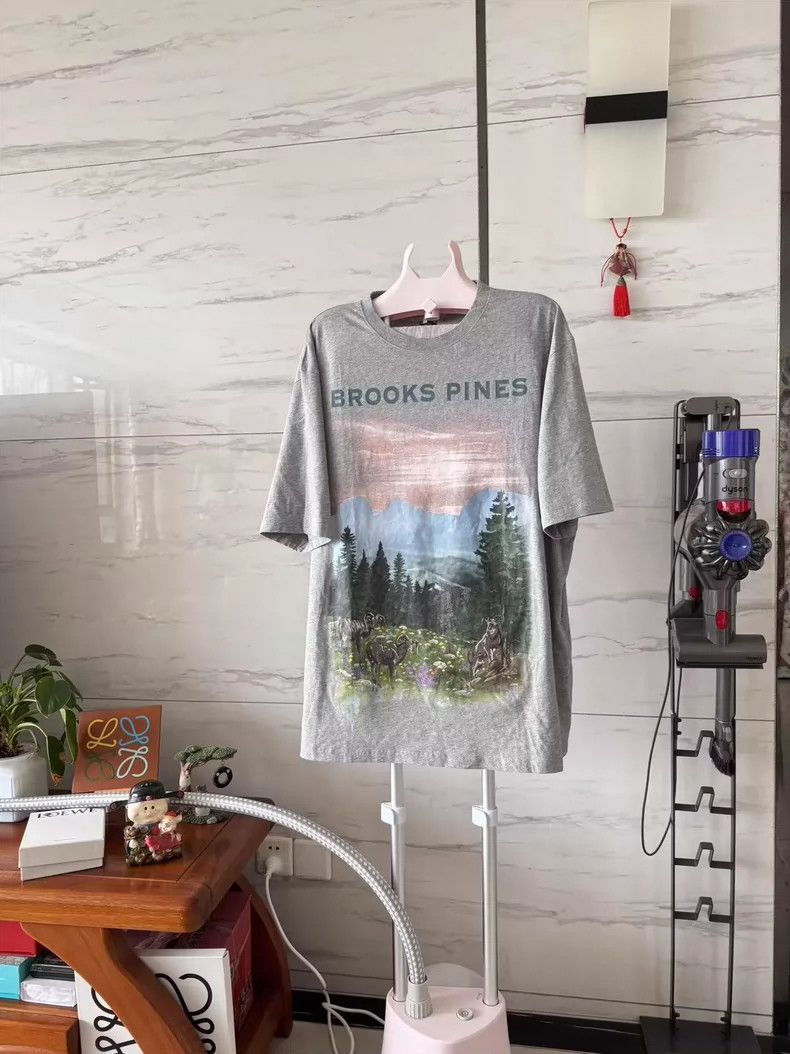 LOEWE Gray T shirt Landscape