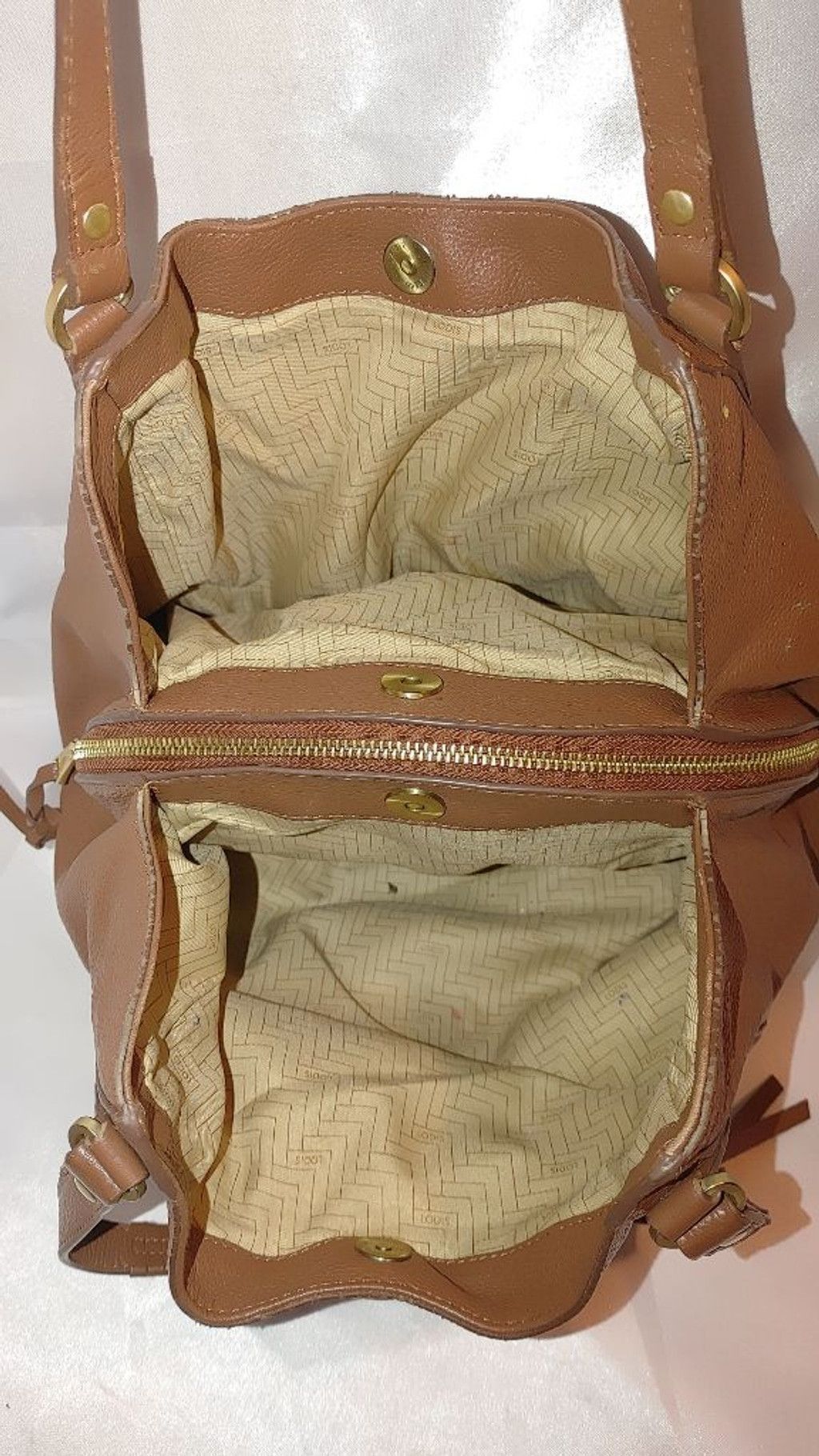 Louis Feraud LODIS Texas Leather Madison Tote Size ONE SIZE - 11 Thumbnail