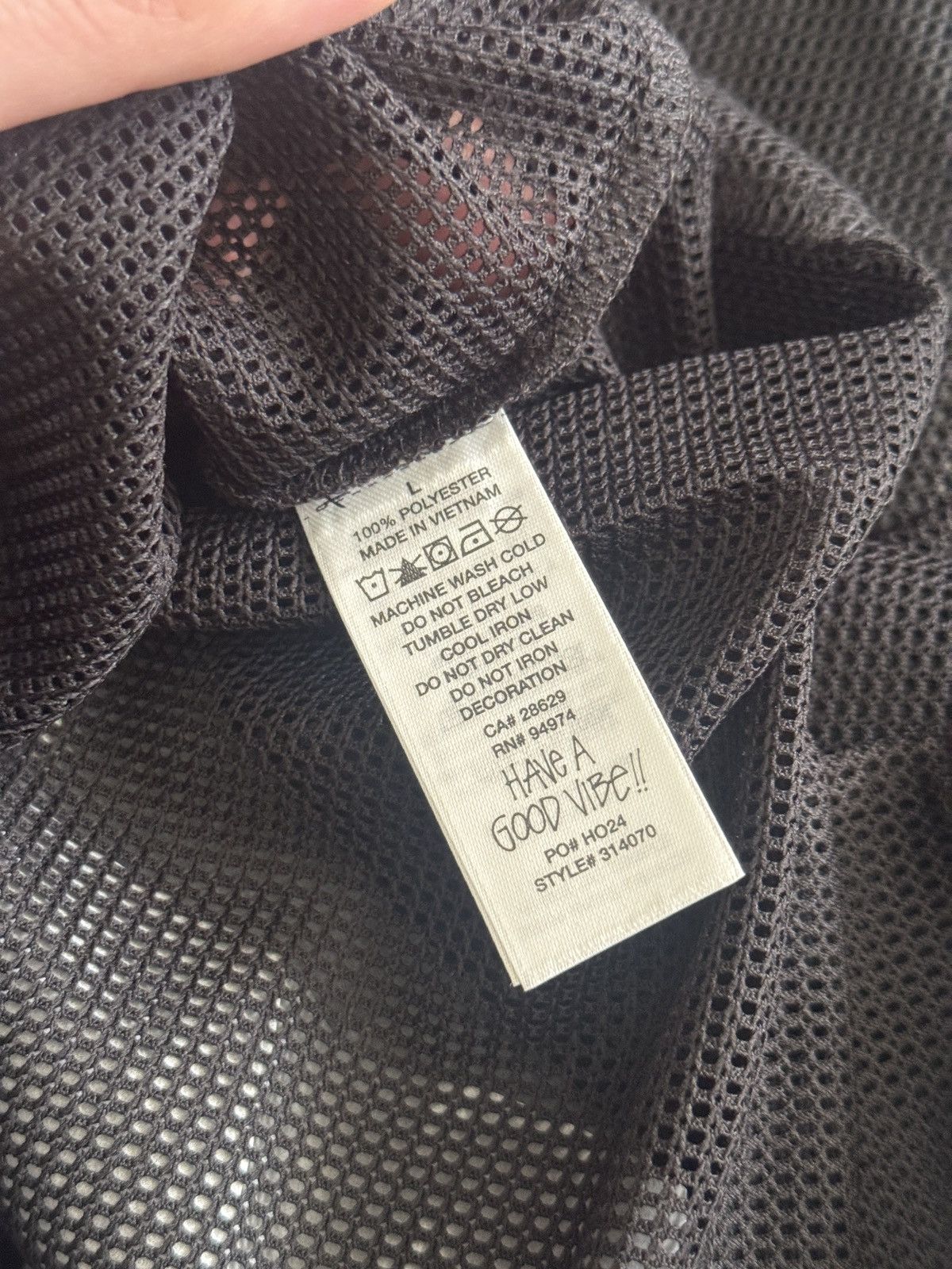 DENIM TEARS × Stussy DS Denim Tears Stussy Double S Wreath Gym Tank Black Size US L / EU 52-54 / 3 - 8 Thumbnail