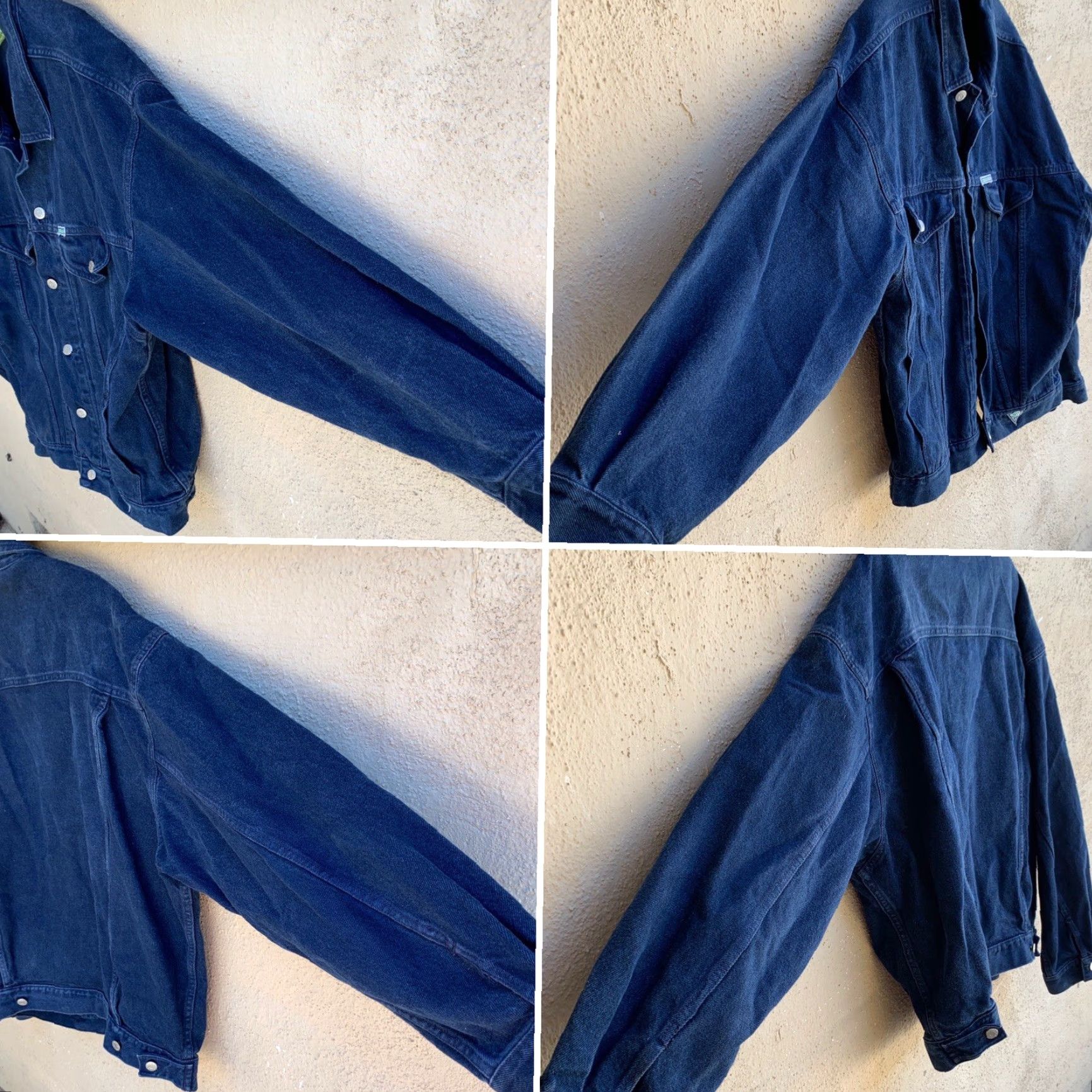 Guess VINTAGE Guess Jeans Denim Jacket 1990s Made In USA Men’s Blue XL Denim Jacket Mens XL Blue 90s Guess Jeans Jacket Vintage Men’s Blue XL Size US 36 / EU 52 - 3 Thumbnail