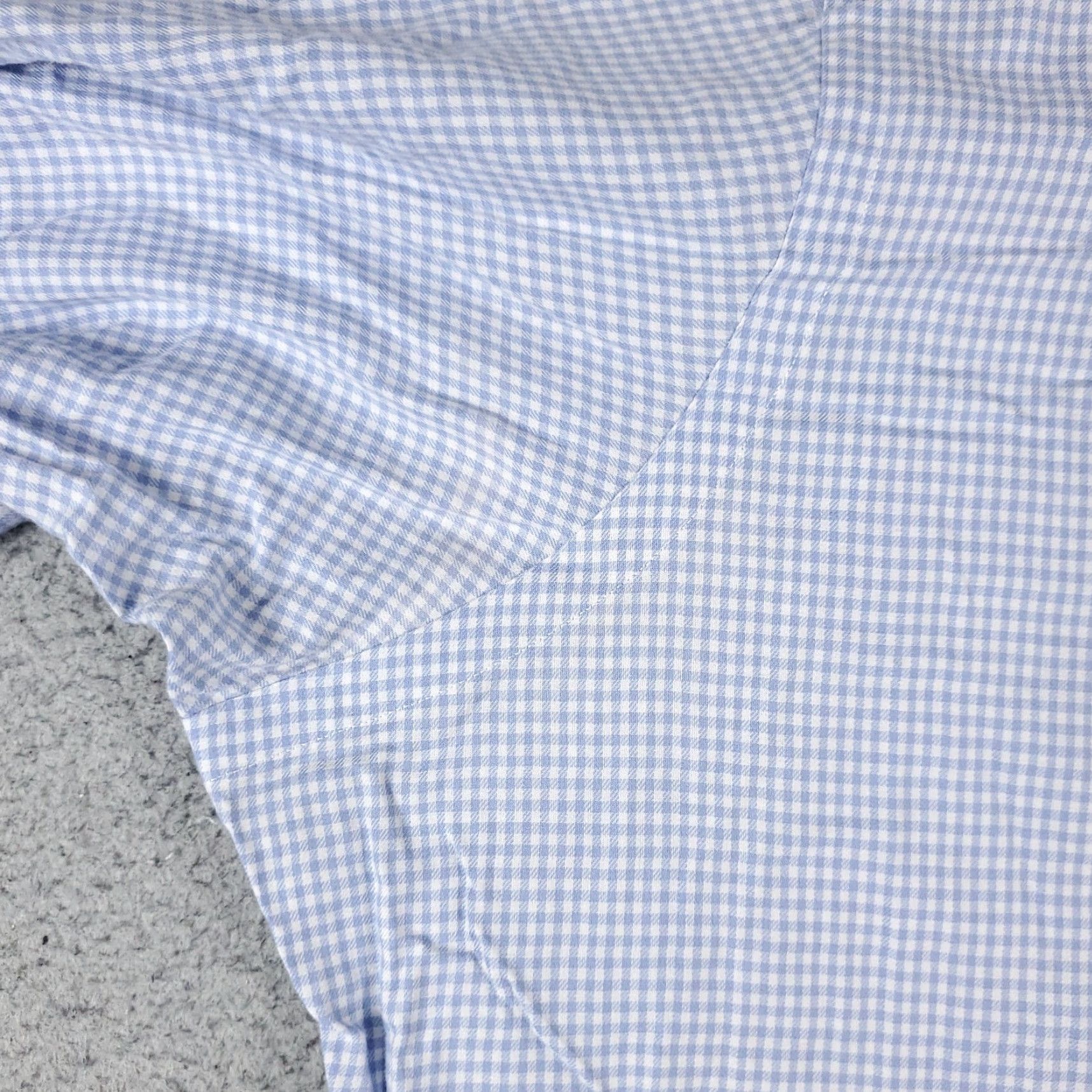 Ralph Lauren Ralph Lauren Shirt Mens 16 Blue Check Pony Dress Button Up Long Sleeve Size 42R - 3 Thumbnail