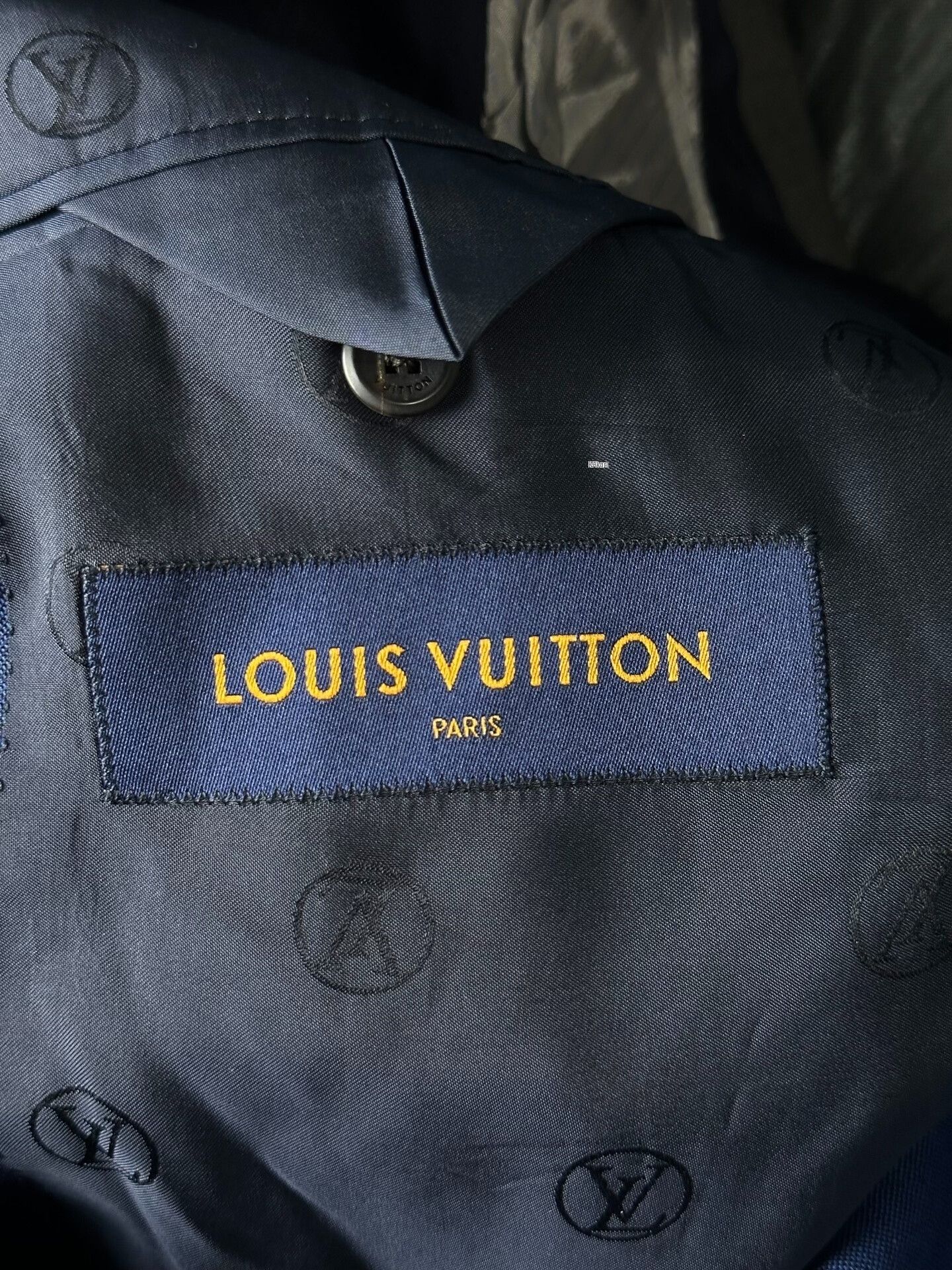 Louis Vuitton Louis Vuitton Blue Gray Color Block Suit Jacket Size US S / EU 44-46 / 1 - 4 Thumbnail