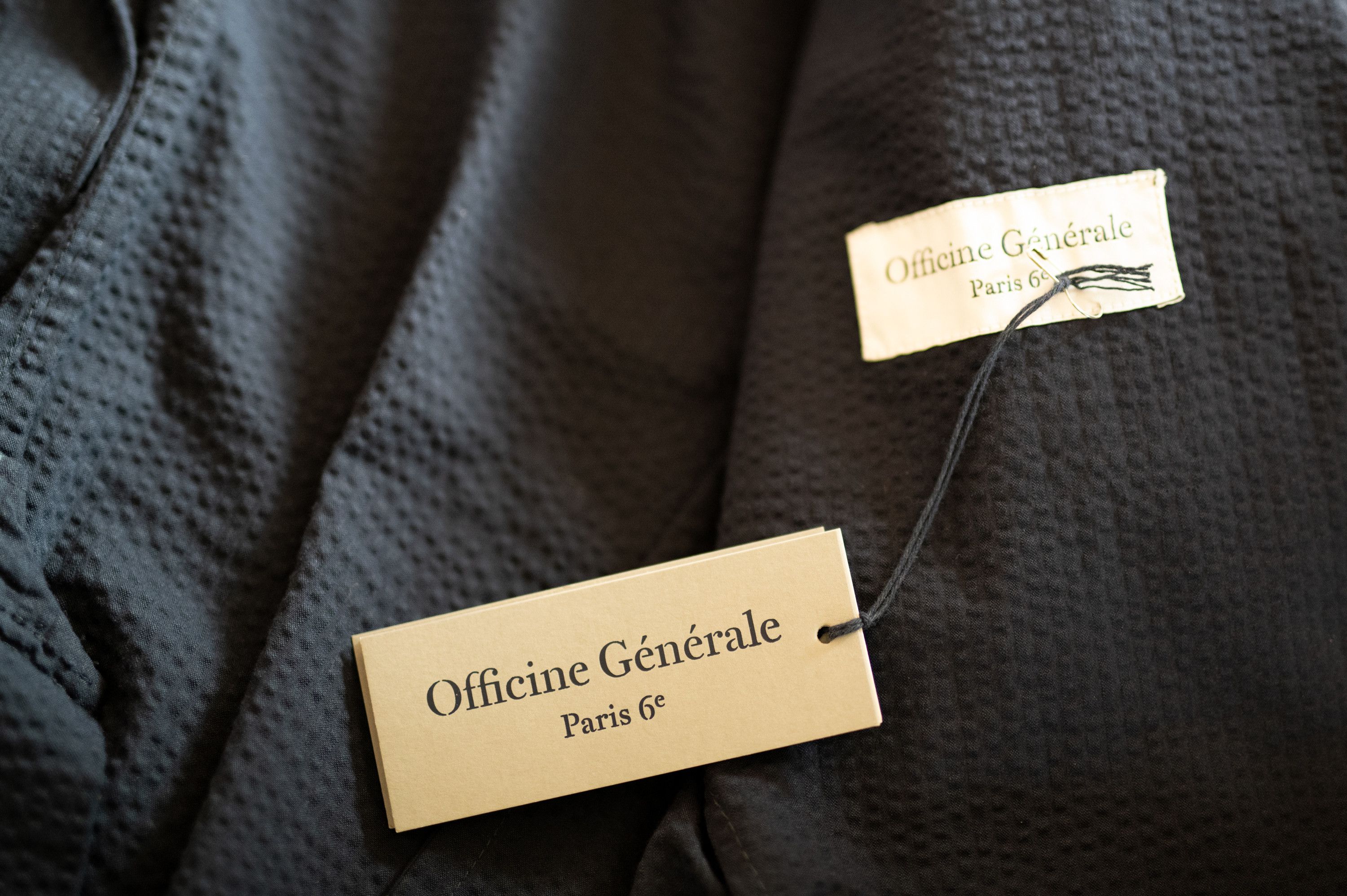 Officine Generale NEW Officine Generale Cotton Seersucker Lightest Jacket 52 Size 42R - 6 Thumbnail