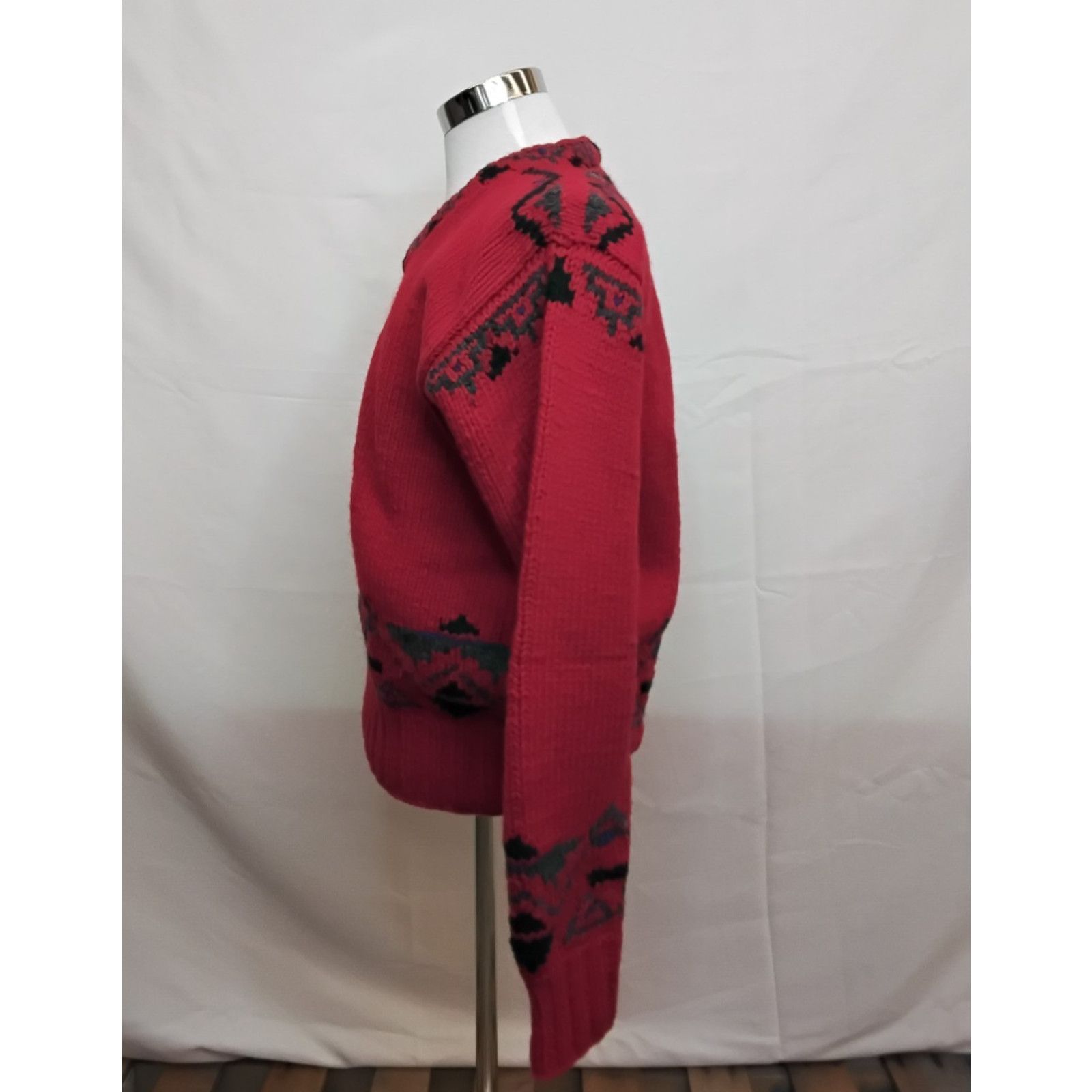 Polo Ralph Lauren Polo by Ralph Lauren Sweater Men's M Red Blue Label 1990s Size US M / EU 48-50 / 2 - 4 Thumbnail
