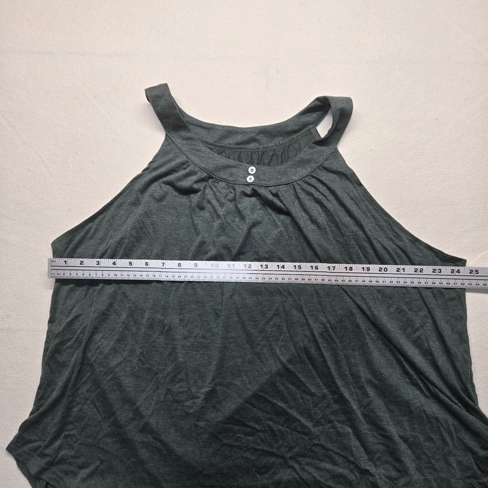 Vintage VINTAGE Emery Rose Shirt Adult Women 4XL Green Solid Sleeveless Tank Pullover Crew Neck Rose Theme Womens Size XXL / US 16-18 / IT 52-54 - 4 Thumbnail