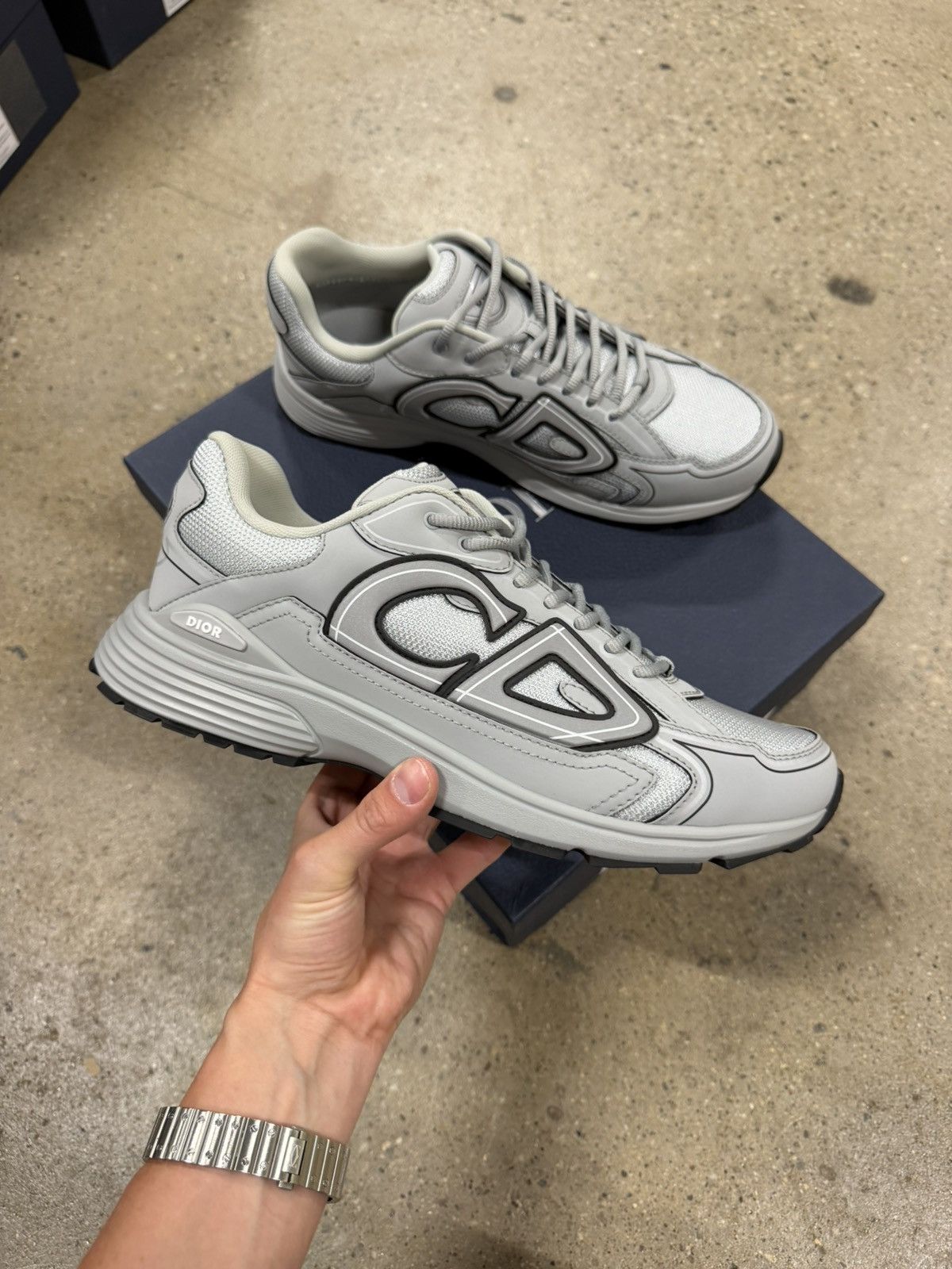 Dior Dior B30 Low Top Sneaker NEW 1300$ Size US 12 / EU 45 - 2 Thumbnail