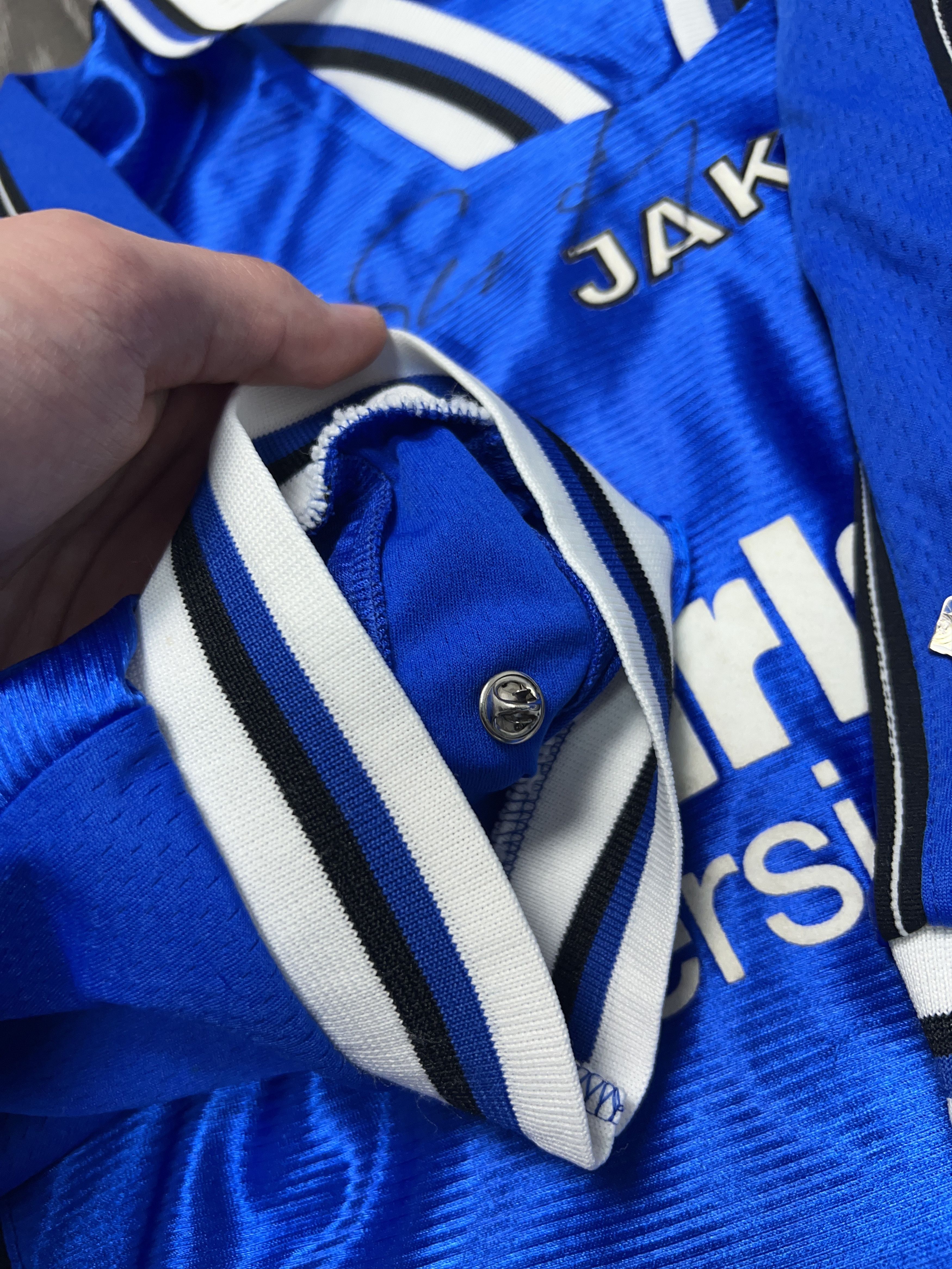Other Jako Karlsruher SIGNED Autograph 2000 Football Shirt Jersey Size US XXL / EU 58 / 5 - 6 Thumbnail