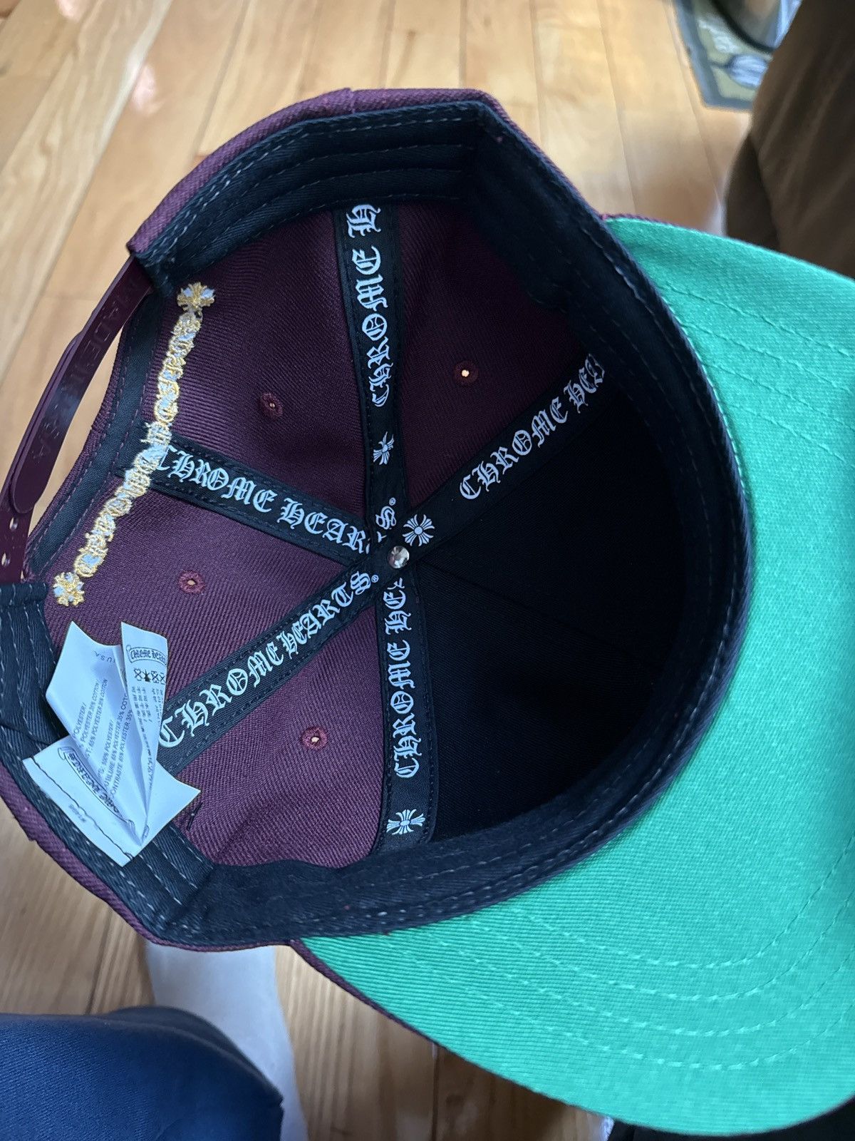 Chrome Hearts Chrome Hearts Baseball Hat Size ONE SIZE - 3 Thumbnail