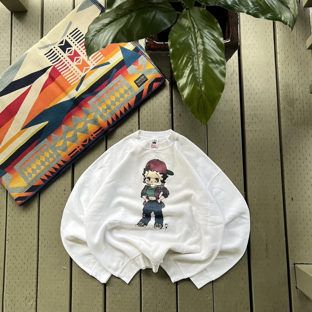 Vintage Vintage 90s Betty Boop Crewneck Sweatshirt Size XLarge Size US XL / EU 56 / 4 - 2 Thumbnail