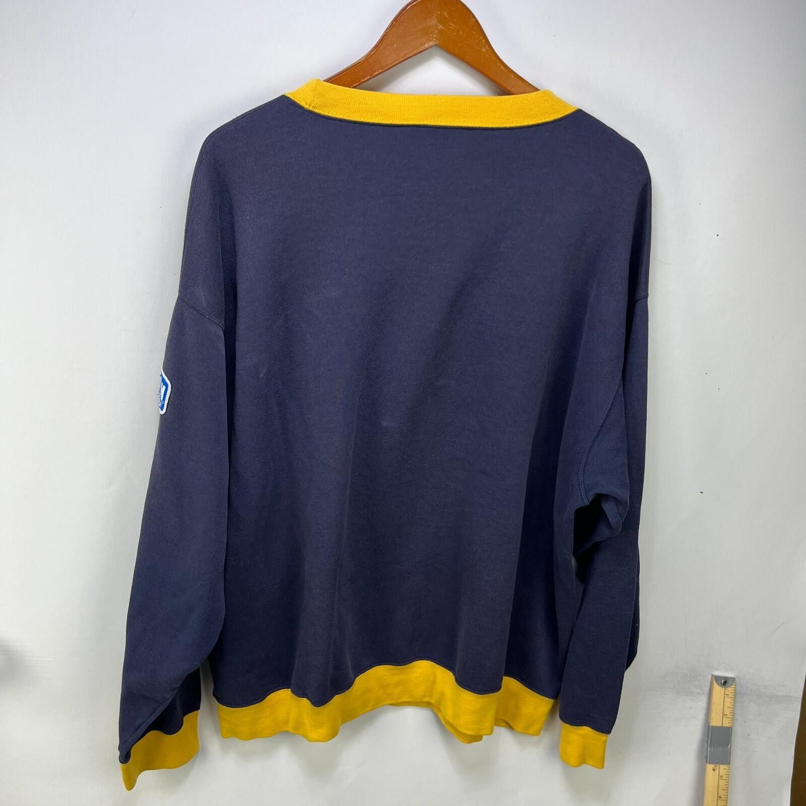 Other Vintage 90s Michigan Wolverines Big Ten Sweatshirt XL Size ONE SIZE - 9 Thumbnail