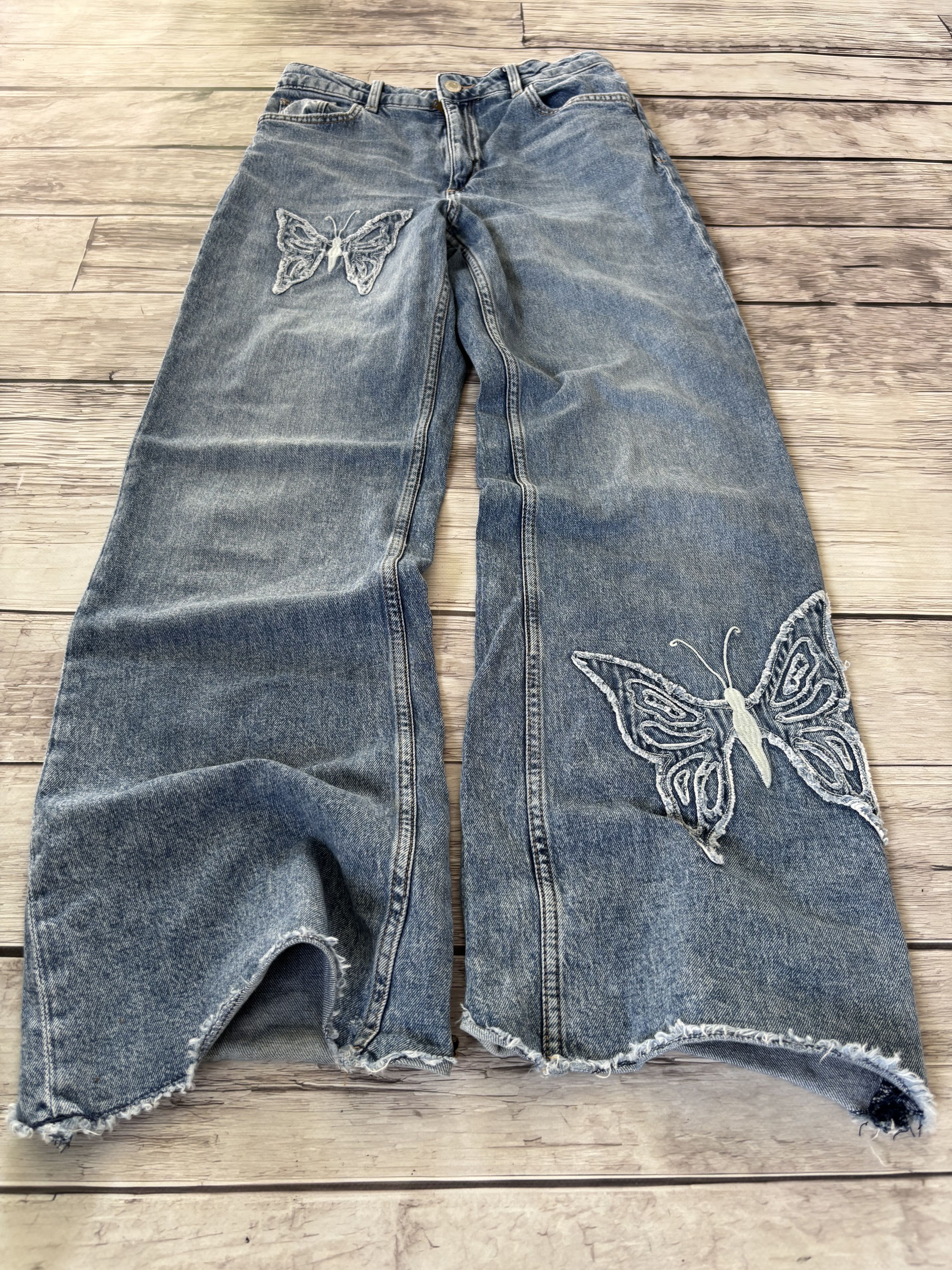 If Six Was Nine × Japanese Brand × Vintage Vintage Rick Owens Junya Watanabe Style Flared Jeans Size US 30 / EU 46 - 1 Thumbnail