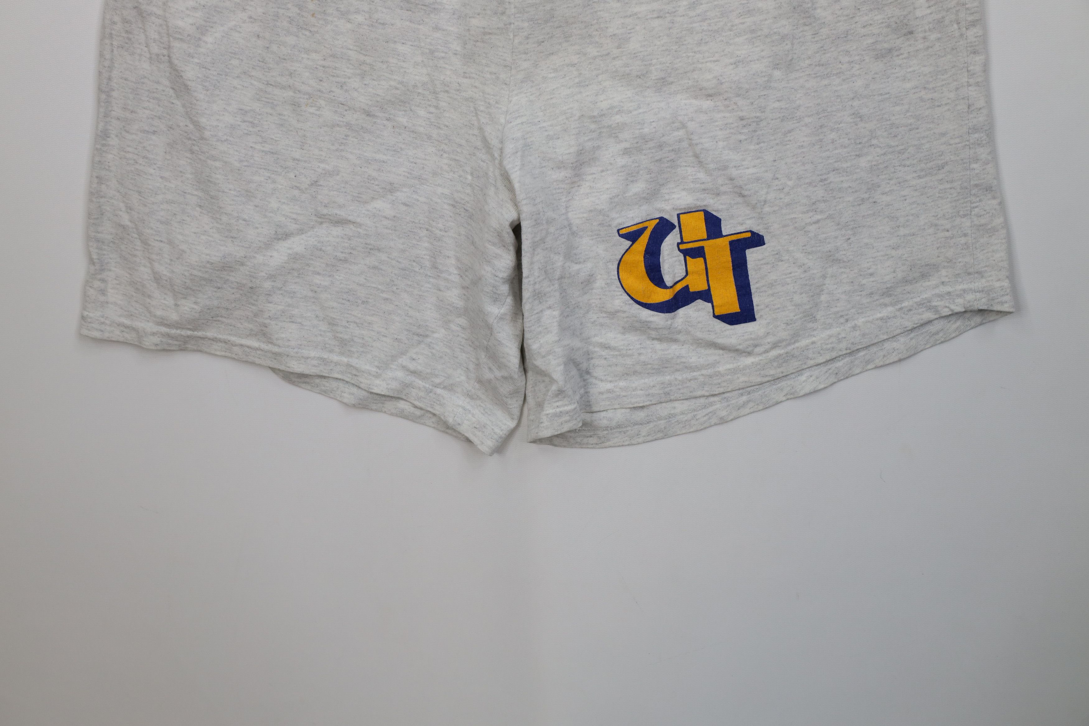 Vintage Vintage 90s University of Toledo Above Knee Shorts Gray USA Size US 36 / EU 52 - 4 Thumbnail