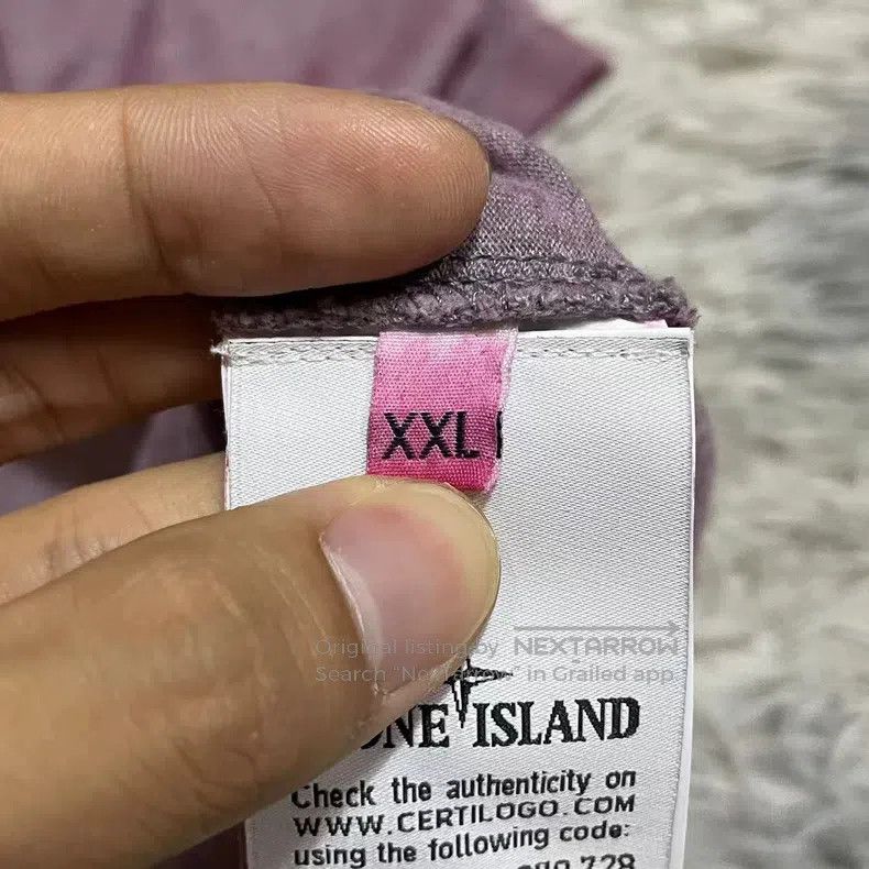 Stone Island Stone Island Dust Dyed Short Sleeve T-Shirt Red XXL Size US XXL / EU 58 / 5 - 5 Thumbnail