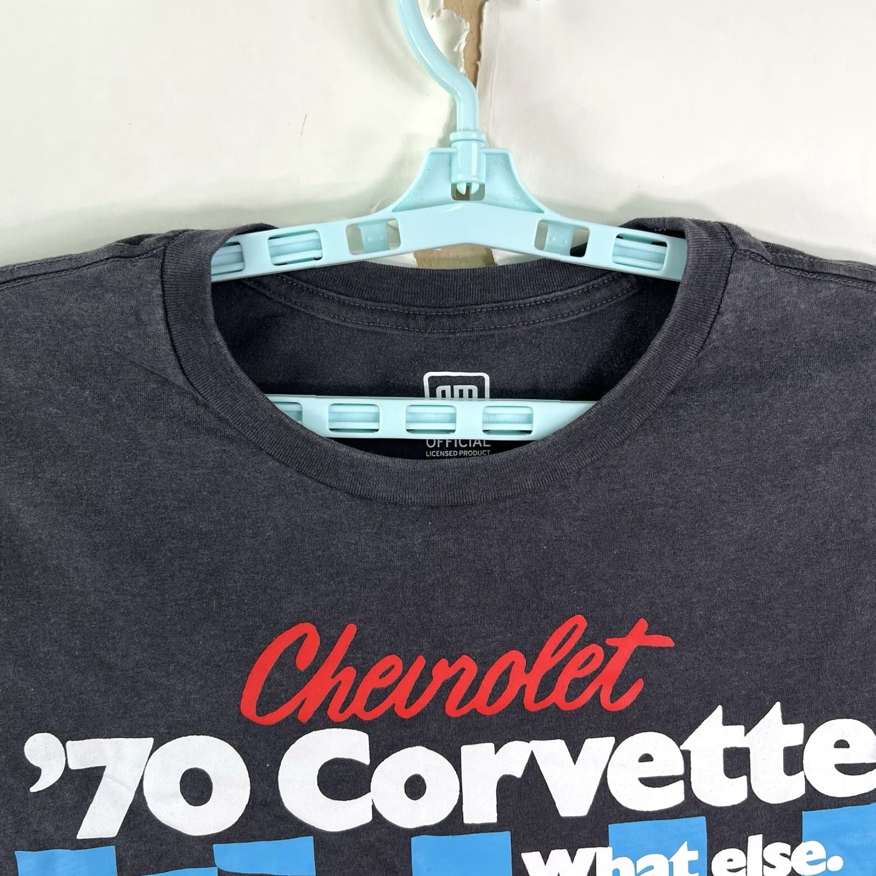 Etro VINTAGE 70 Chevrolet Corvette T-Shirt Mens L Black Retro Size US L / EU 52-54 / 3 - 3 Thumbnail