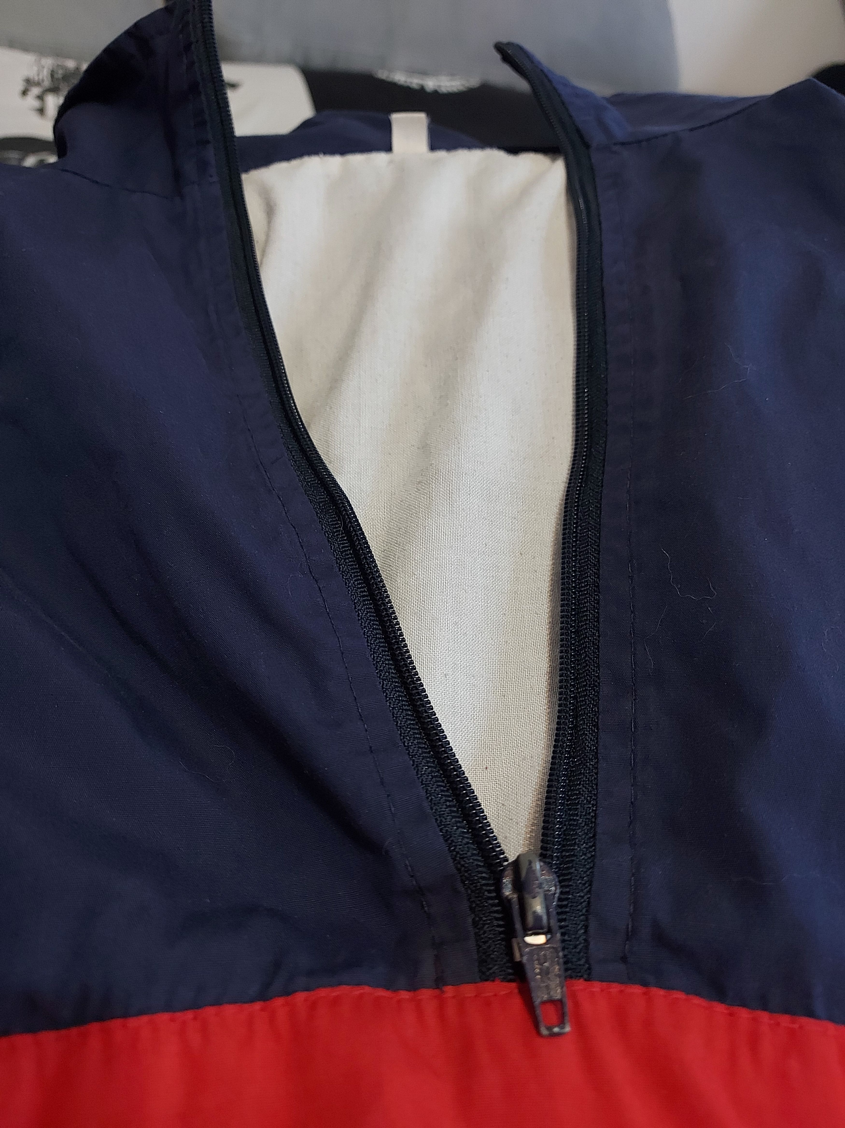 Other London & South East Sport Jacket Blue Red Windbreaker L Size US L / EU 52-54 / 3 - 9 Thumbnail
