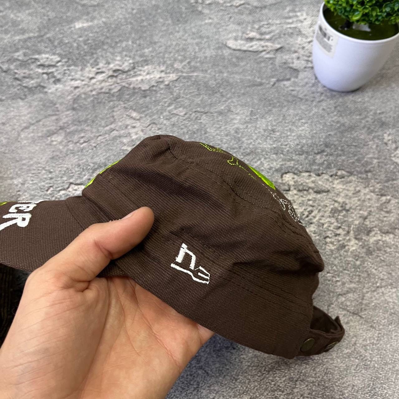 Vintage Vintage New Era Monster Energy Brown Cap Hat Y2K Size ONE SIZE - 7 Thumbnail