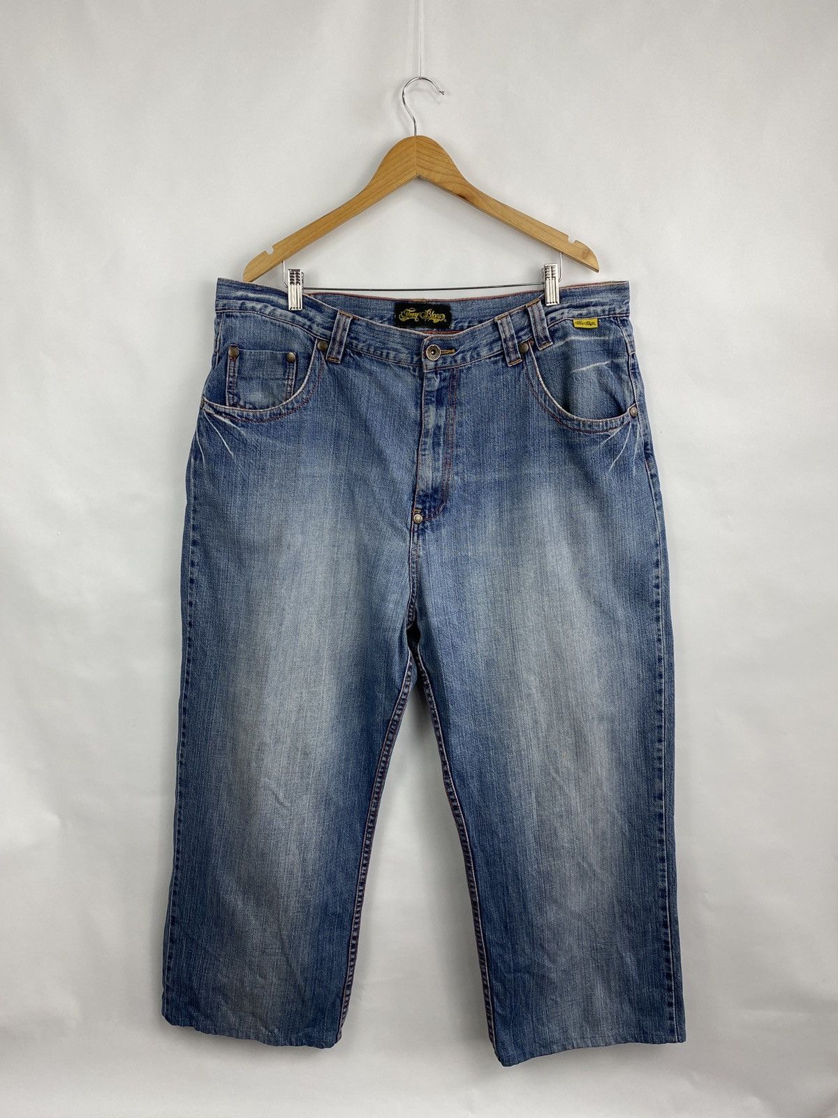 JNCO 🇺🇸 Vintage 90s Jhonny Blaze Rap Y2K Baggy Jeans Rare Retro Size US 40 / EU 56 - 7 Thumbnail