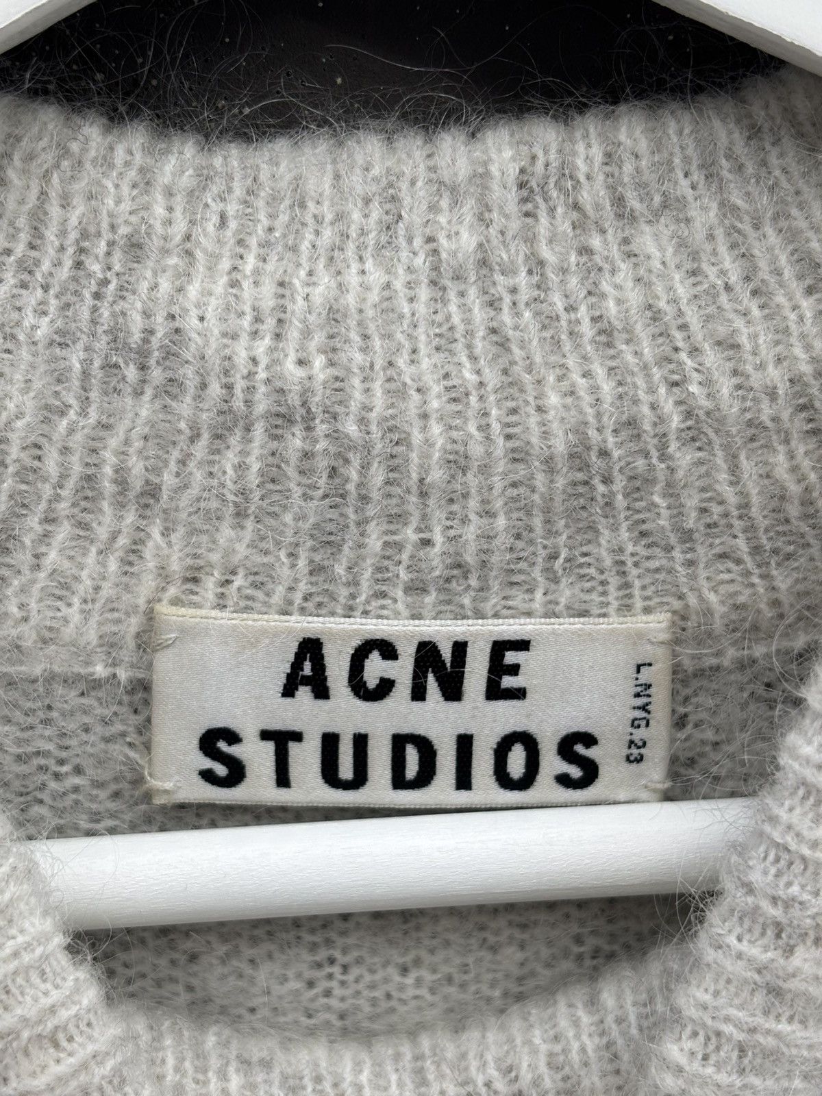 Acne Studios Acne Studios Lia Mohair Grunge Knit Size S / US 4 / IT 40 - 5 Thumbnail