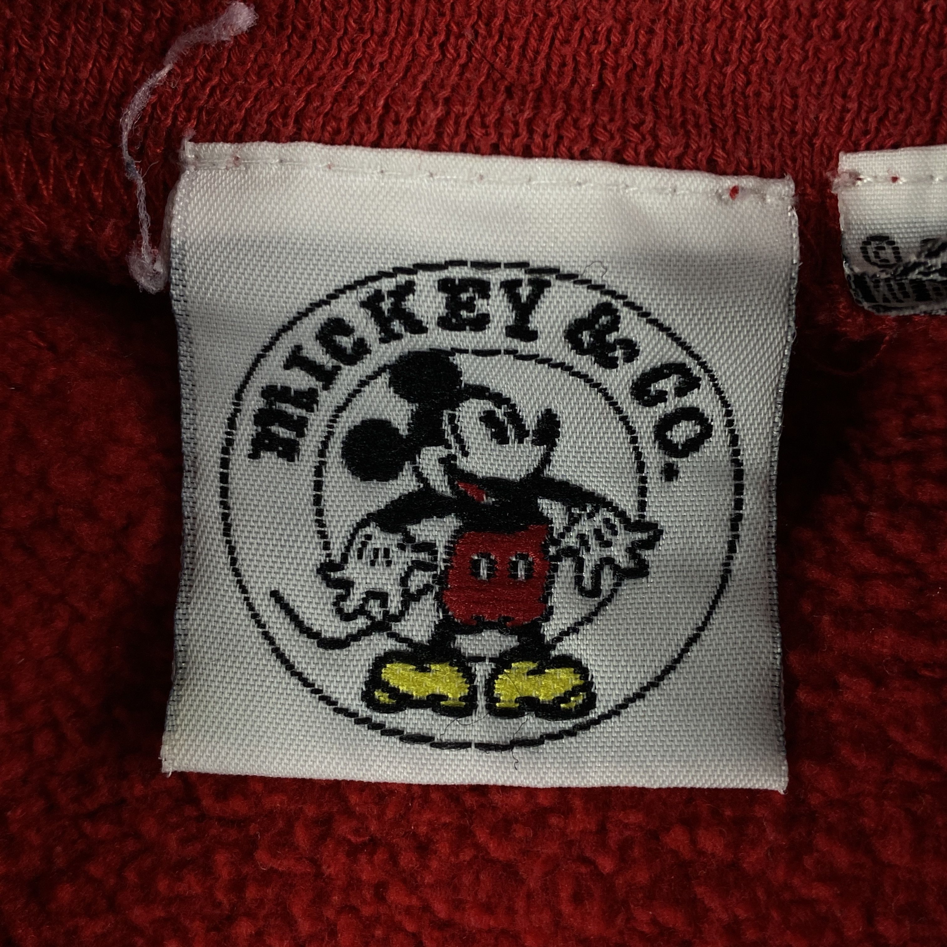 Mickey Mouse × Vintage Mens Vintage Sweatshirt Mickey & Co. Big Logo Size M Size US M / EU 48-50 / 2 - 4 Thumbnail