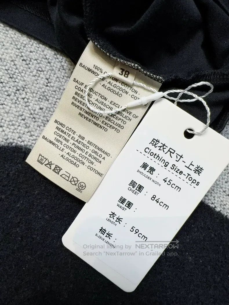 Hermes Hermes Black Collar Printed Pattern Short-Sleeve Size XS / US 0-2 / IT 36-38 - 6 Thumbnail