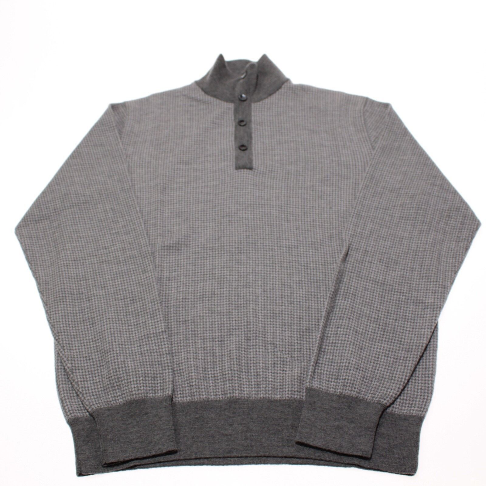 Luciano Barbera Luciano Barbera Sweater Size US M in Gray Size US M / EU 48-50 / 2 - 2 Thumbnail