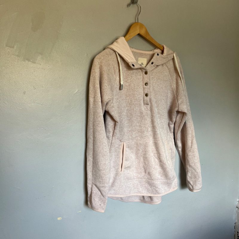 The Unbranded Brand Thread & Supply Women's Hooded Pullover Sweatshirt Large Size XL / US 12-14 / IT 48-50 - 6 Thumbnail